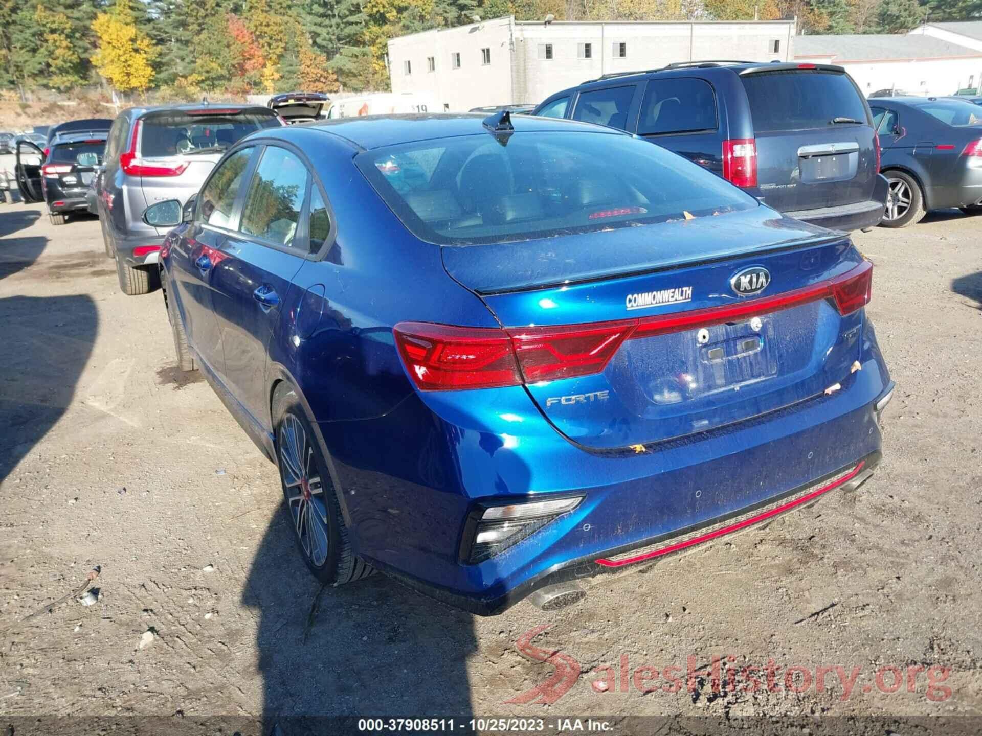 3KPF44AC8LE147001 2020 KIA FORTE