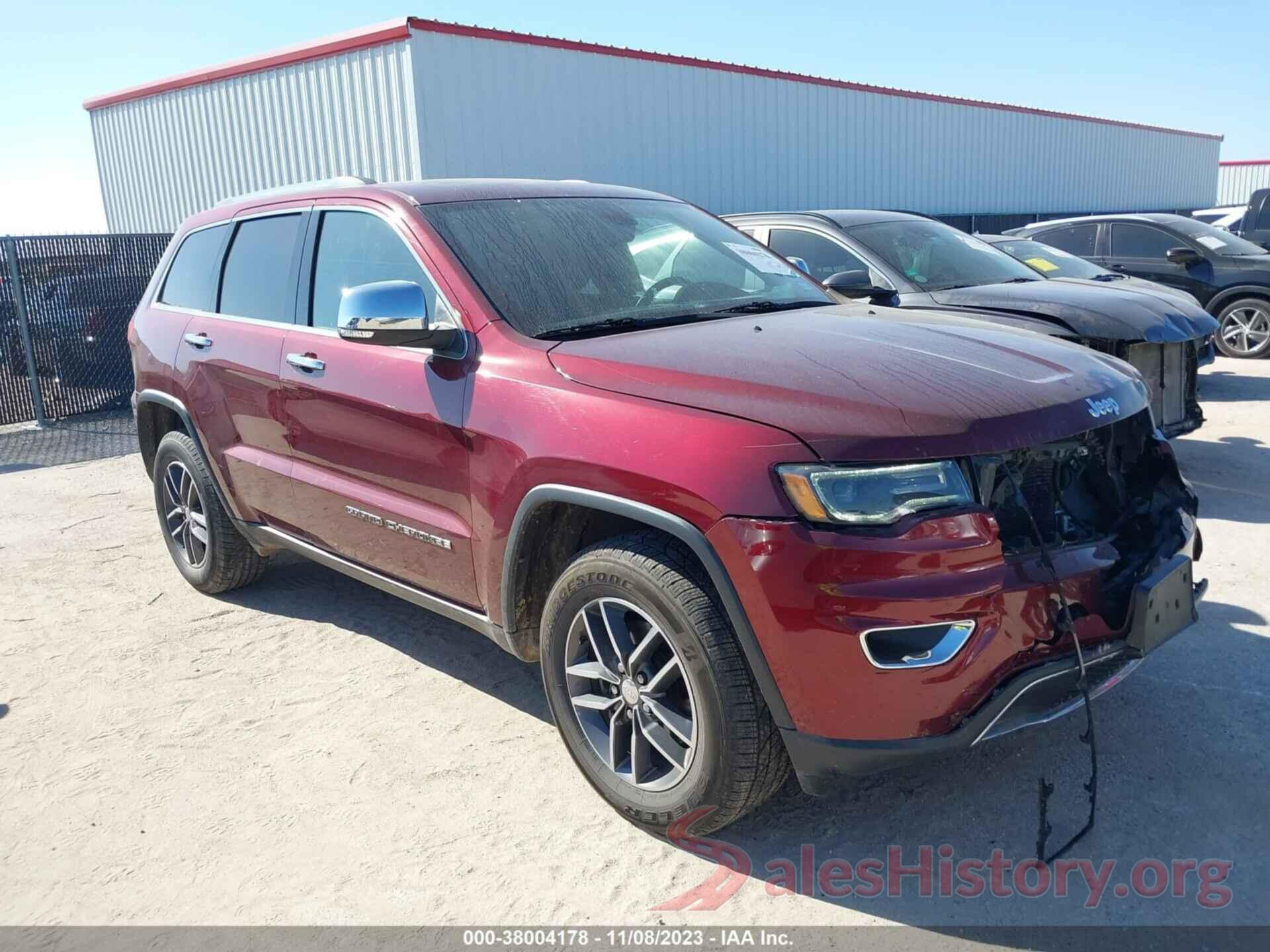 1C4RJFBG5HC924624 2017 JEEP GRAND CHEROKEE