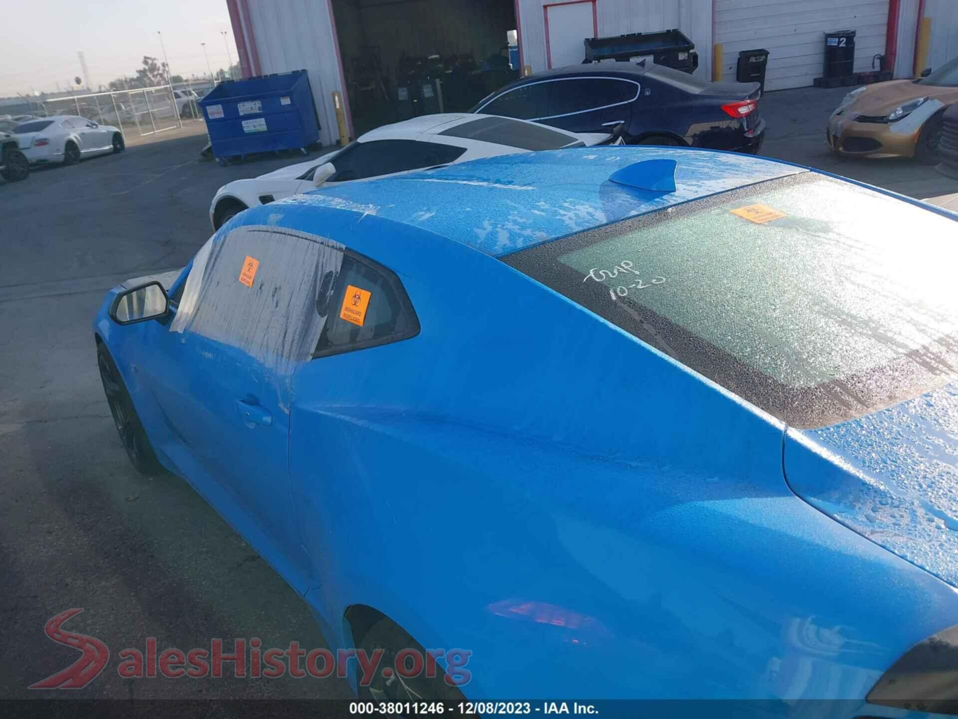 2023 CHEVROLET CAMARO VIN 1G1FF1R71P0153245, rear passenger side
