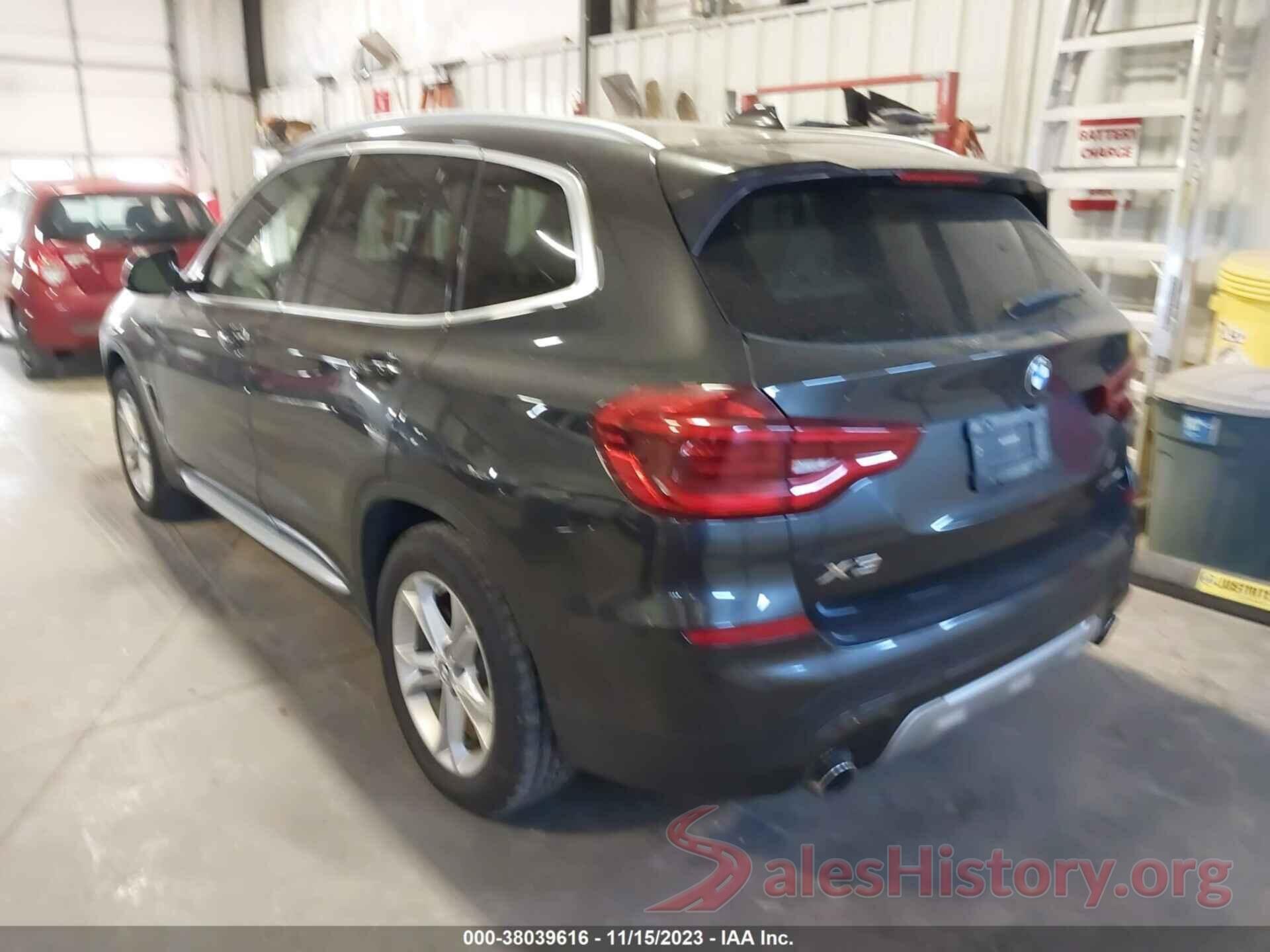 5UXTR9C50KLE19399 2019 BMW X3