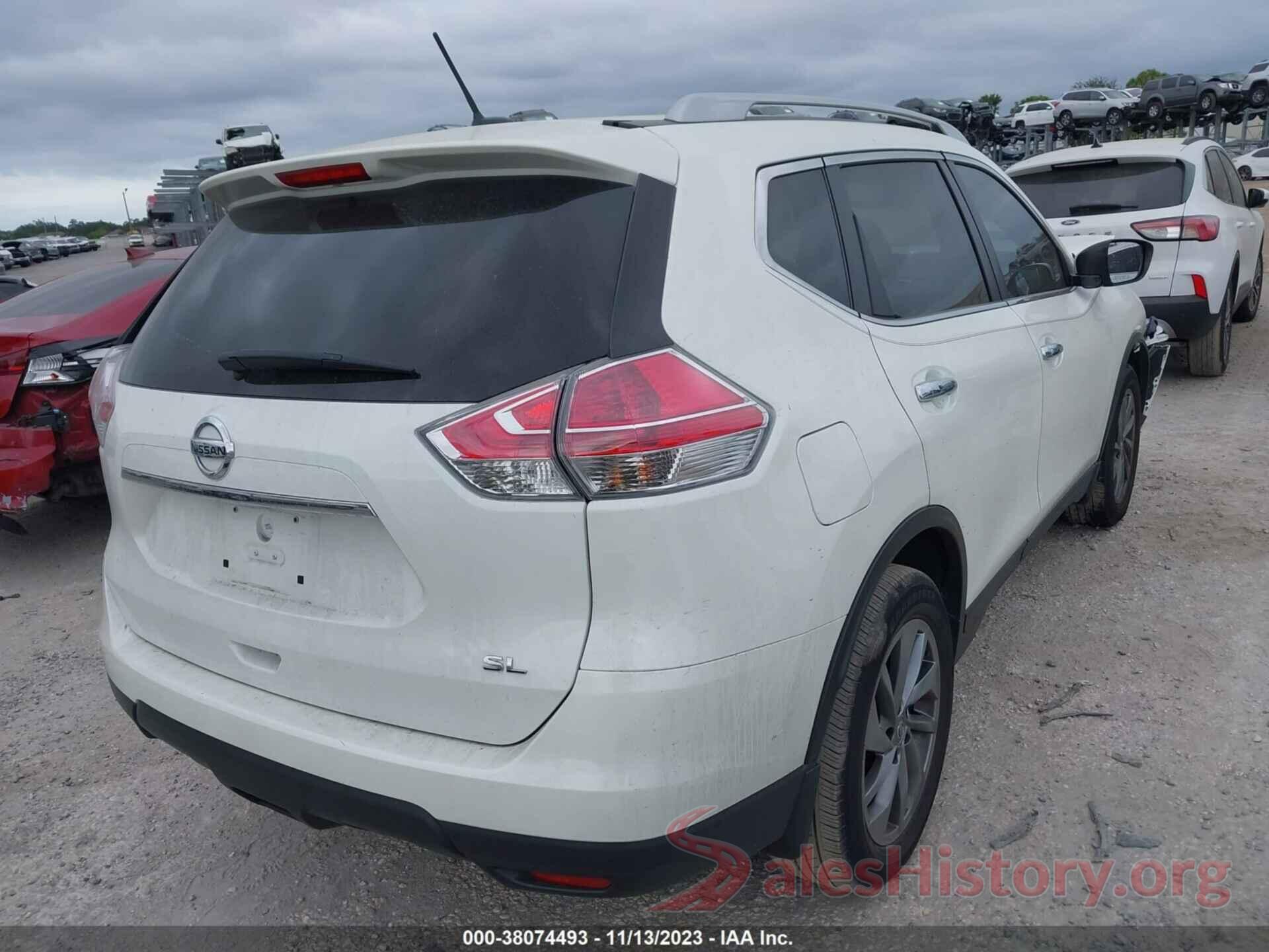 5N1AT2MT7FC862842 2015 NISSAN ROGUE