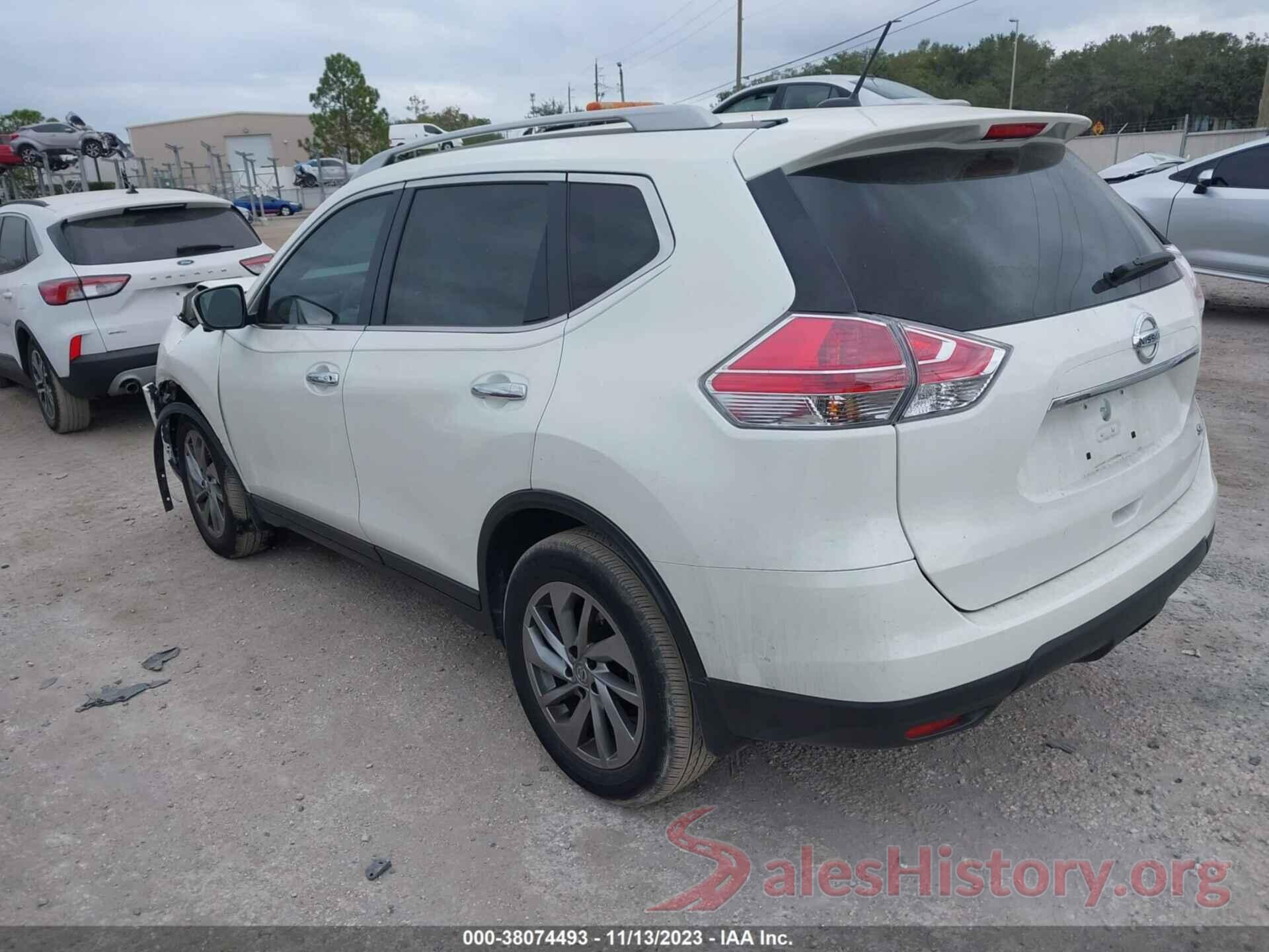 5N1AT2MT7FC862842 2015 NISSAN ROGUE