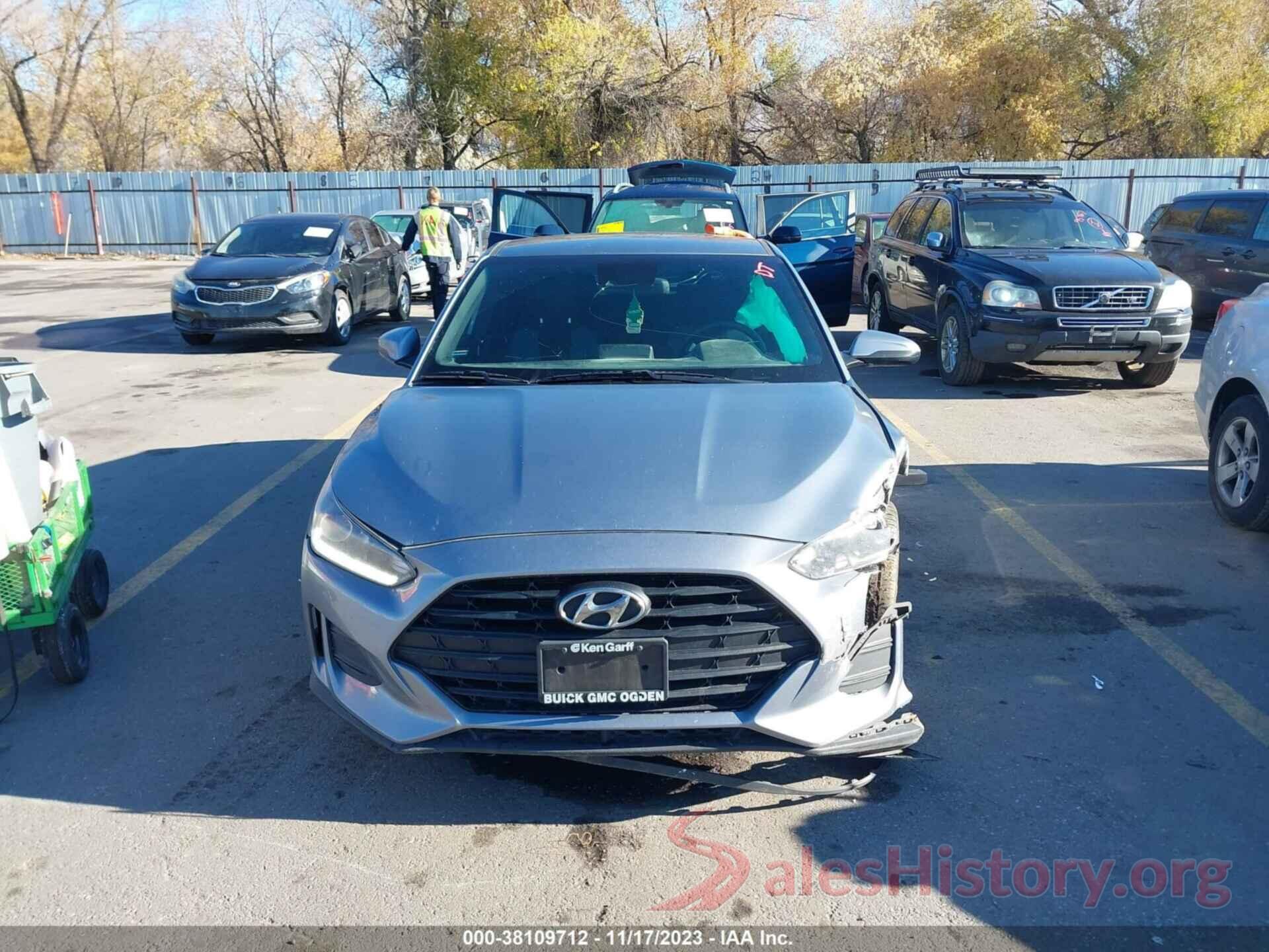 KMHTG6AF9KU006269 2019 HYUNDAI VELOSTER