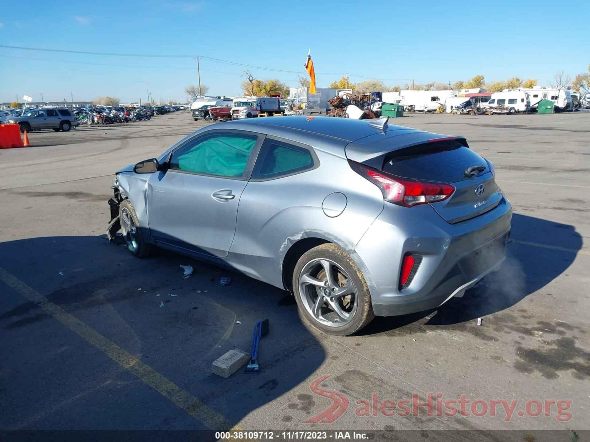 KMHTG6AF9KU006269 2019 HYUNDAI VELOSTER