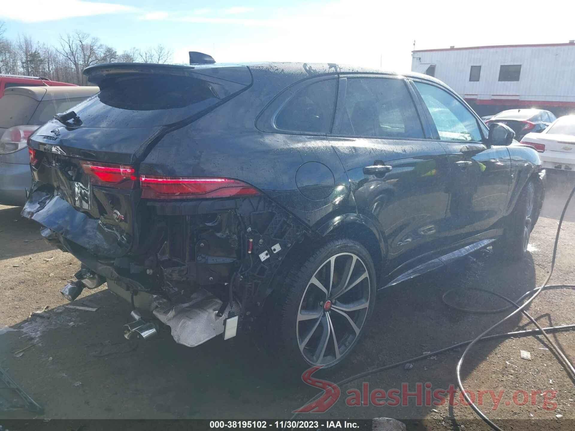 SADCZ2EE0NA702005 2022 JAGUAR F-PACE