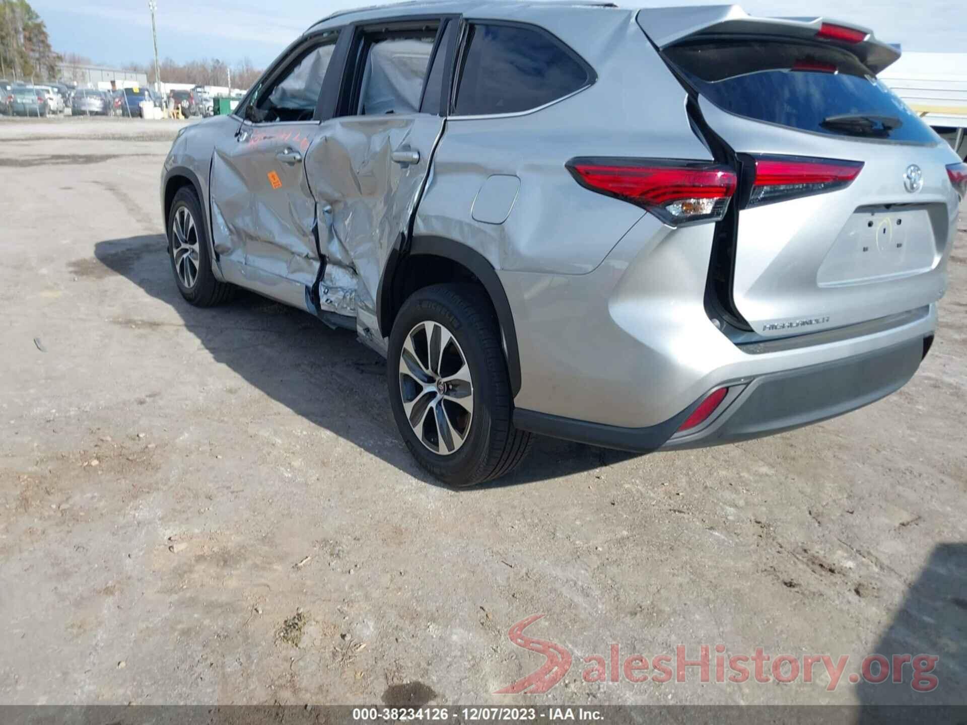 5TDKDRAH7PS012062 2023 TOYOTA HIGHLANDER