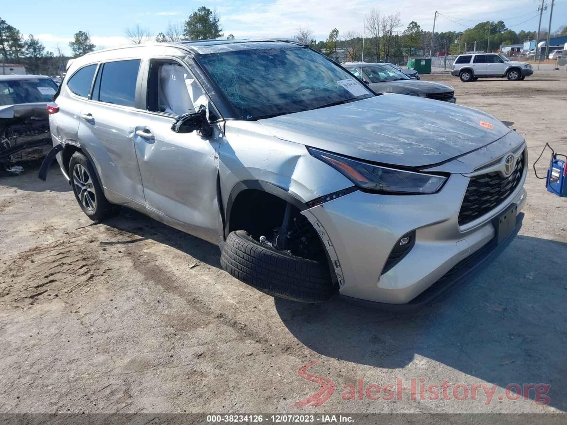 5TDKDRAH7PS012062 2023 TOYOTA HIGHLANDER