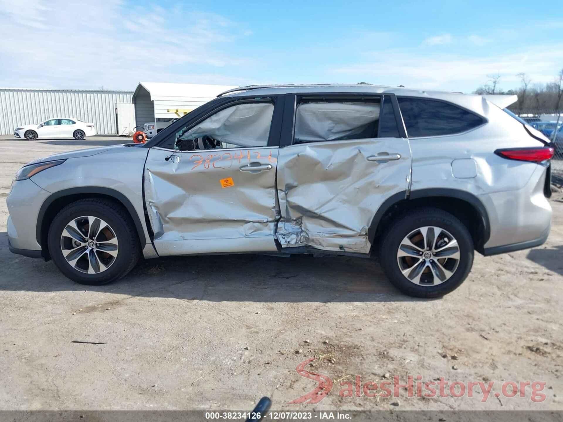 5TDKDRAH7PS012062 2023 TOYOTA HIGHLANDER