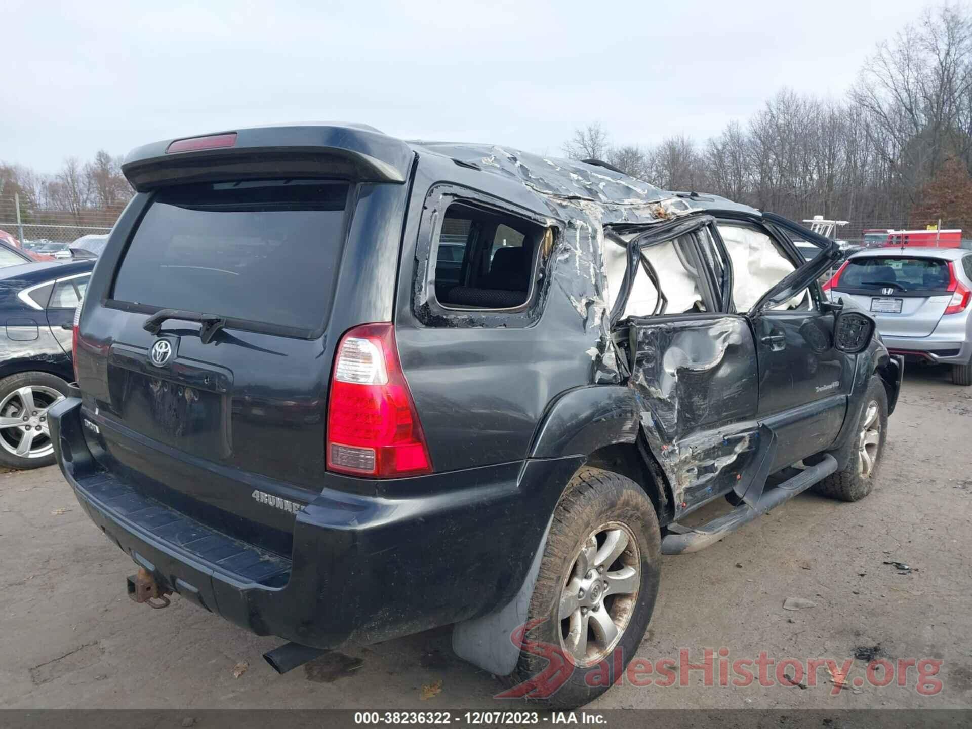 JTEBU14R278105240 2007 TOYOTA 4RUNNER