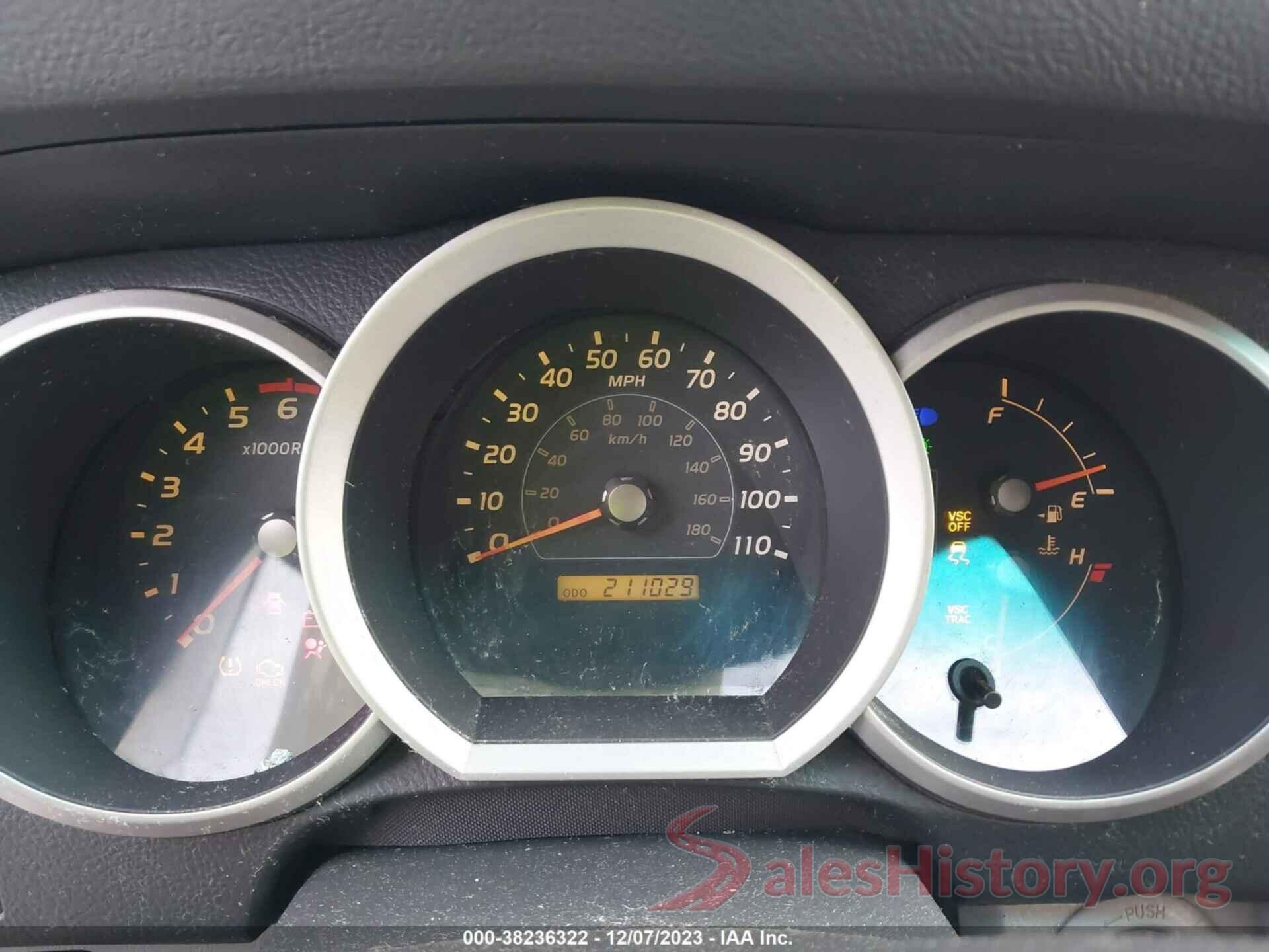 JTEBU14R278105240 2007 TOYOTA 4RUNNER