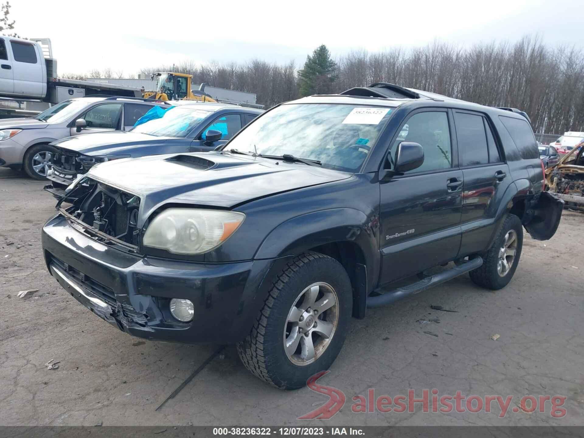 JTEBU14R278105240 2007 TOYOTA 4RUNNER