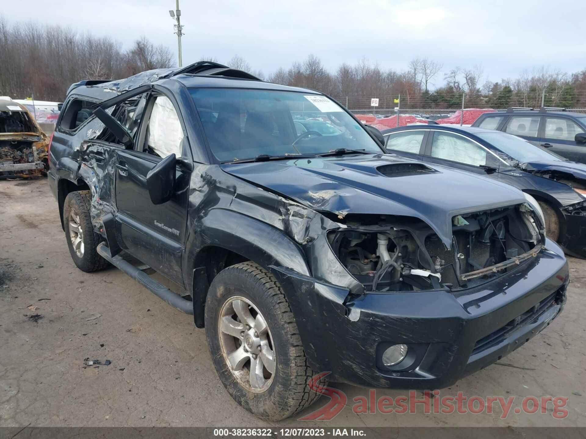 JTEBU14R278105240 2007 TOYOTA 4RUNNER