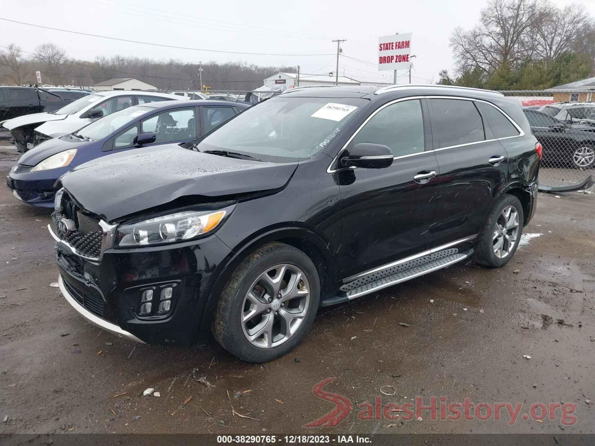 5XYPKDA53GG143264 2016 KIA SORENTO