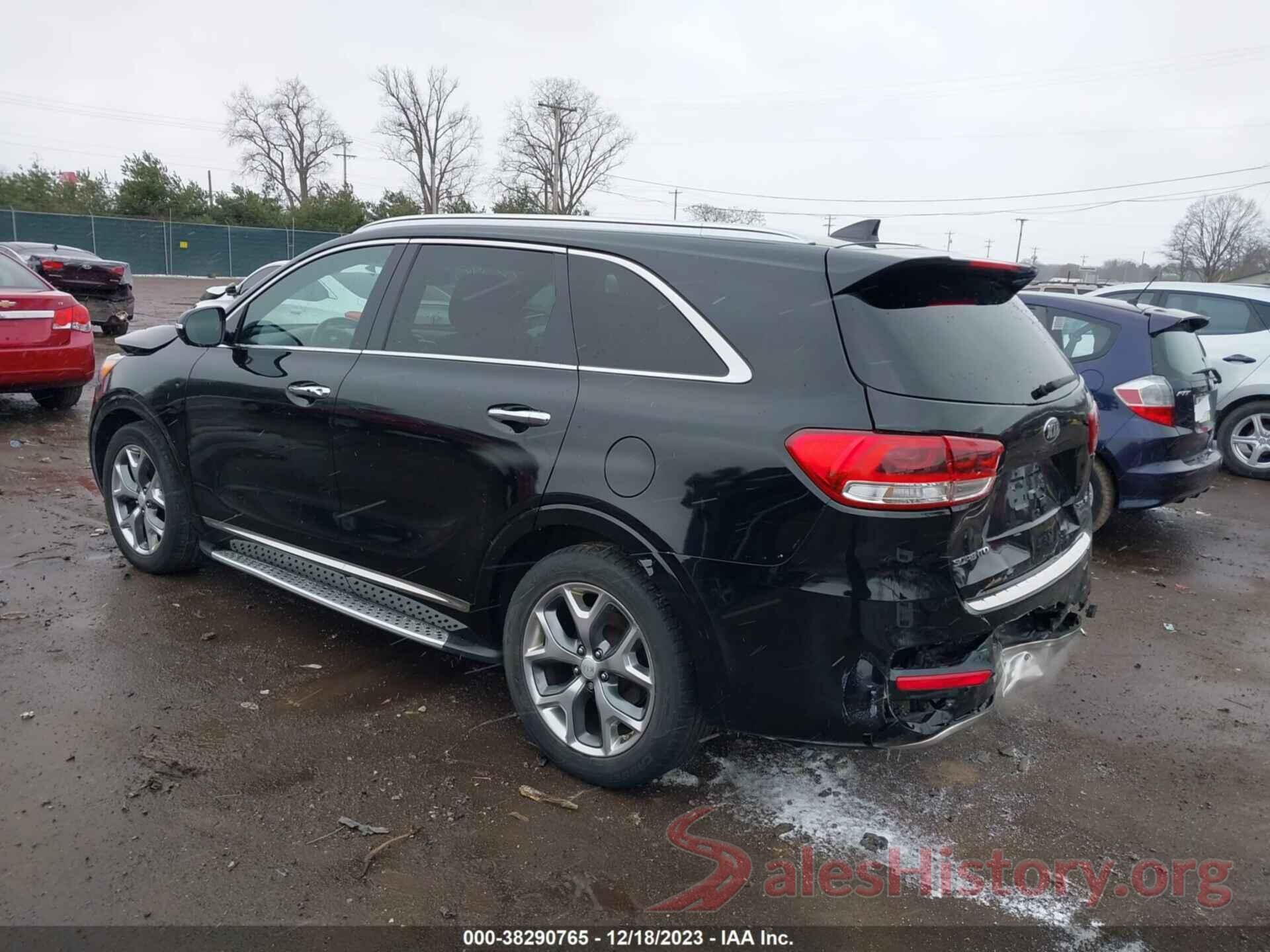 5XYPKDA53GG143264 2016 KIA SORENTO