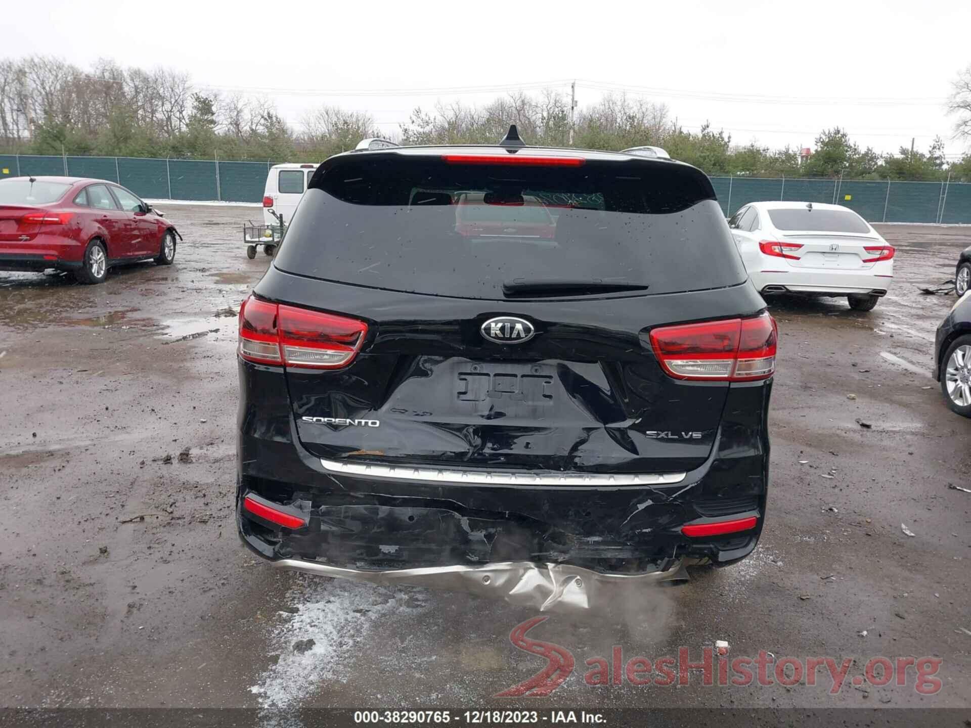 5XYPKDA53GG143264 2016 KIA SORENTO