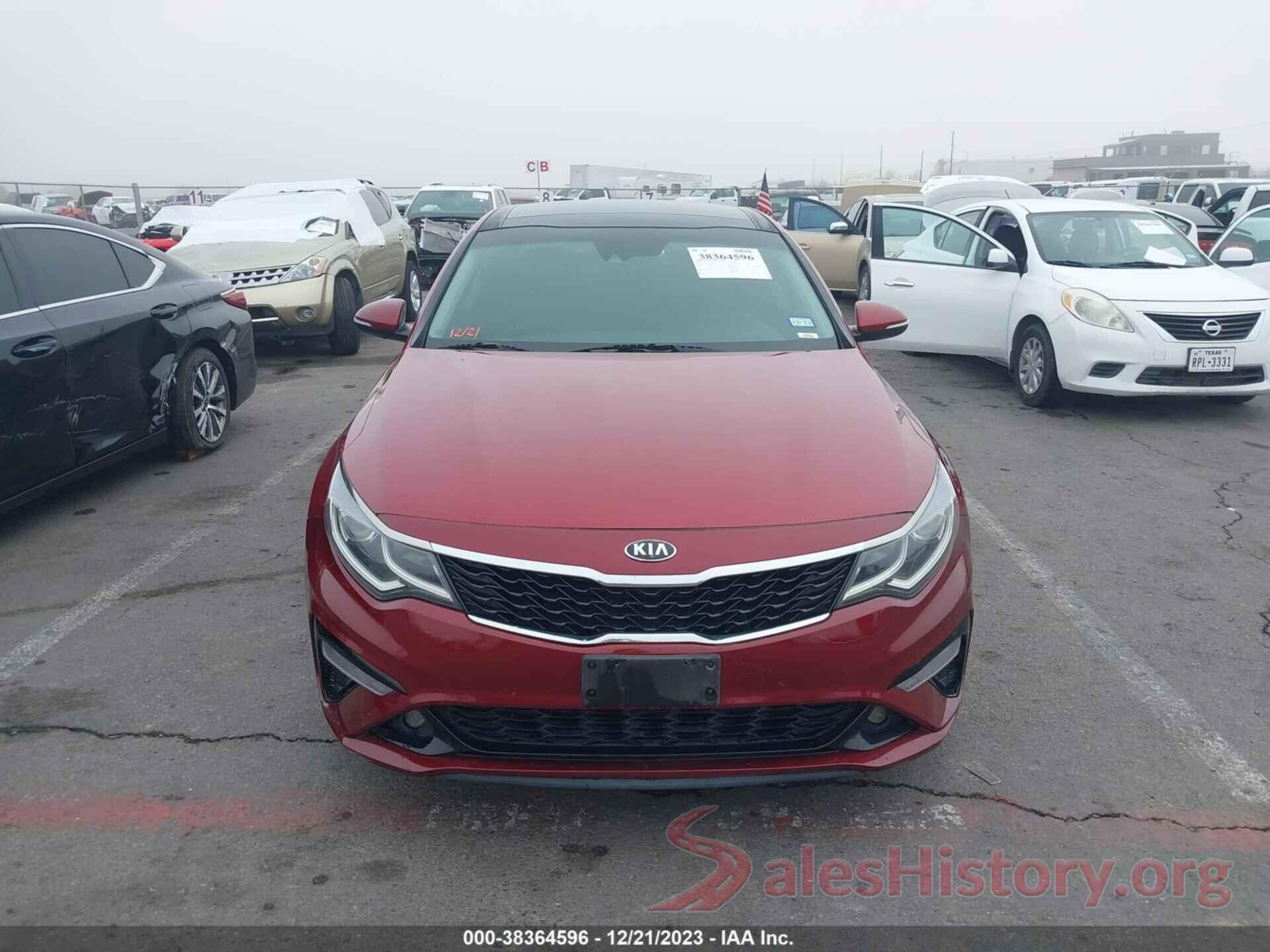 5XXGT4L35KG355668 2019 KIA OPTIMA