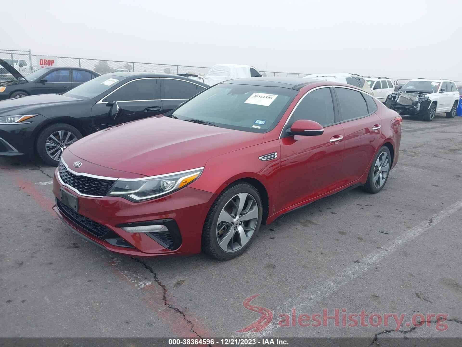 5XXGT4L35KG355668 2019 KIA OPTIMA