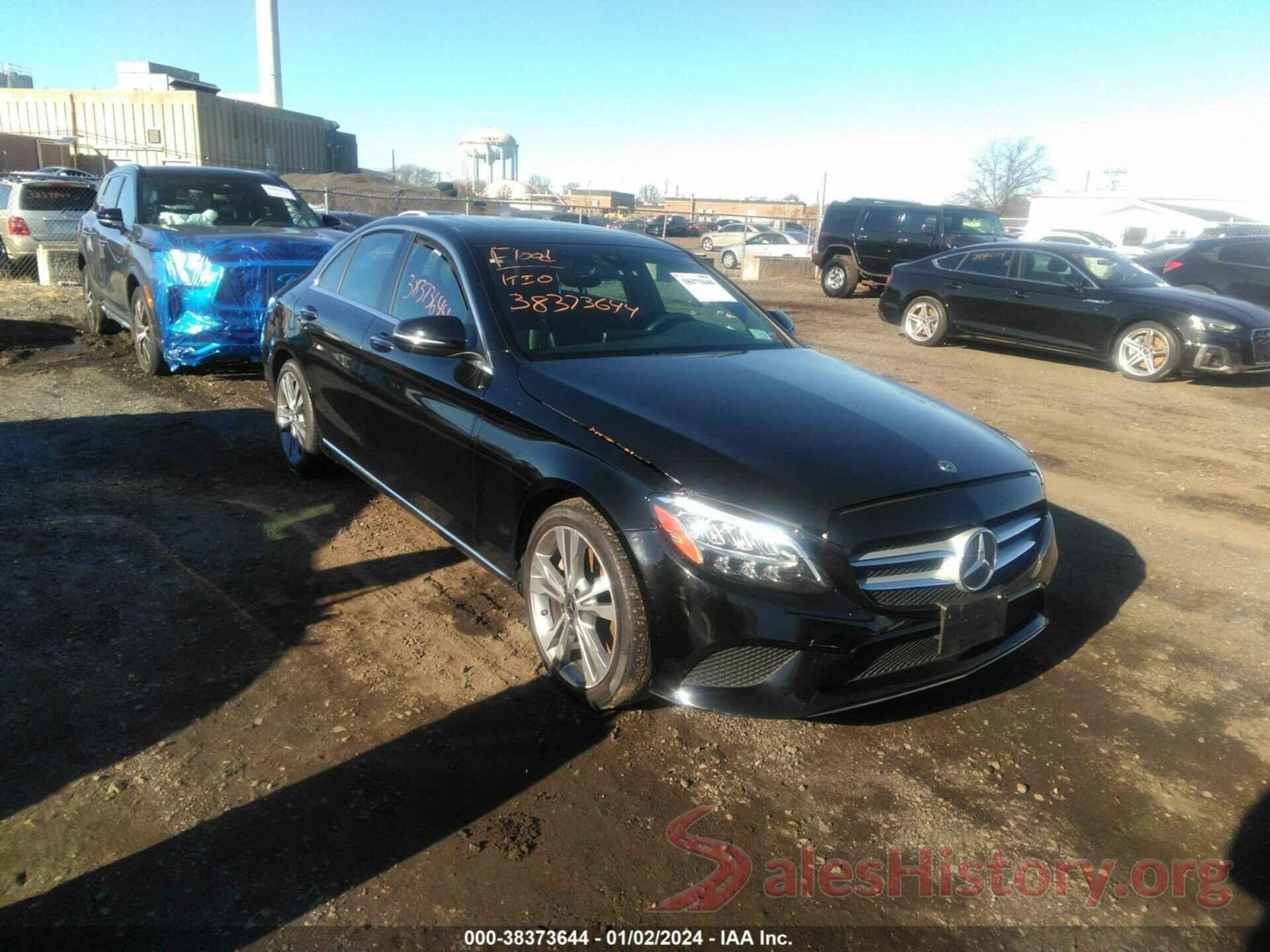 55SWF8DB7KU308000 2019 MERCEDES-BENZ C