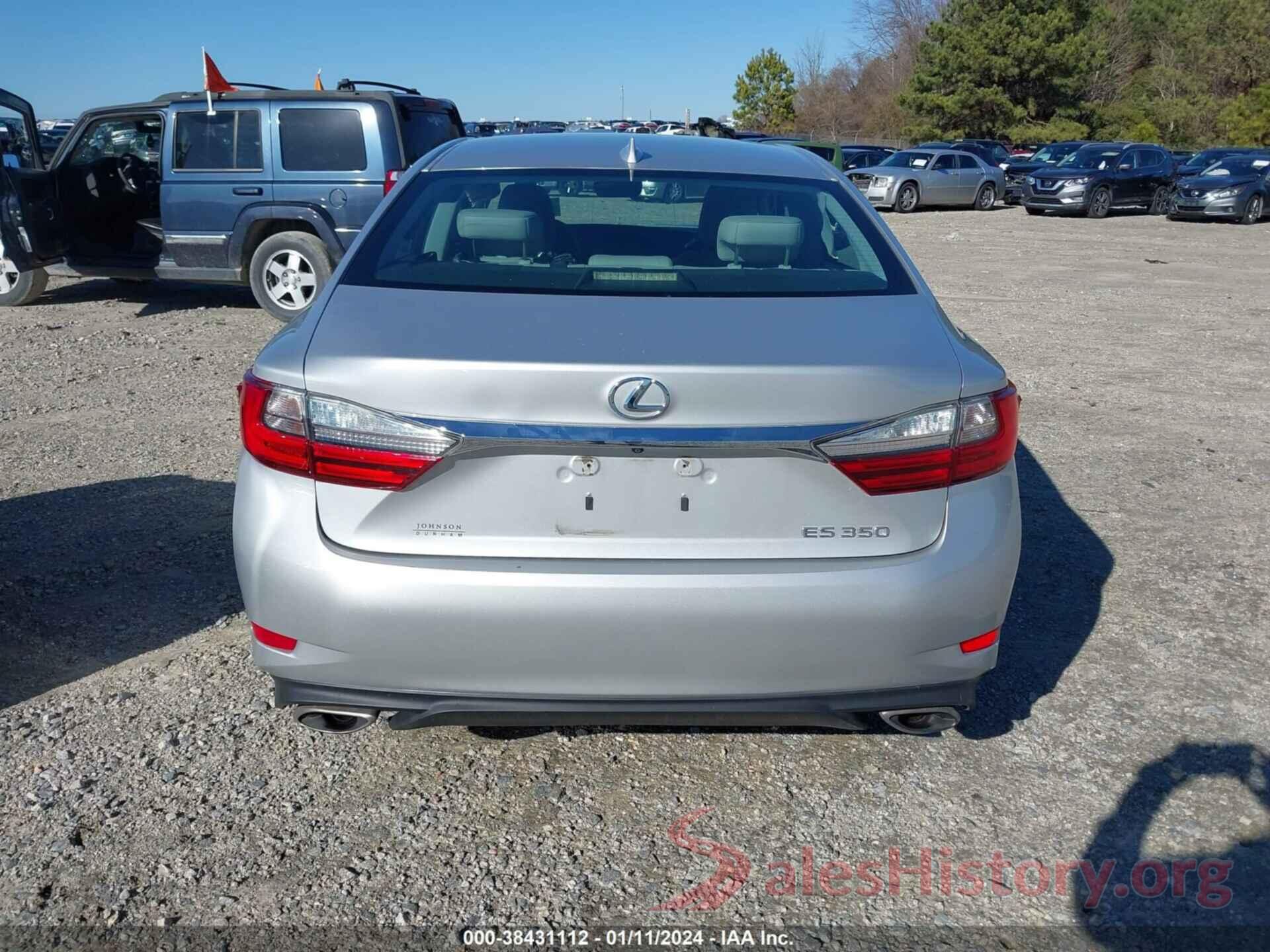 58ABK1GG3HU039962 2017 LEXUS ES