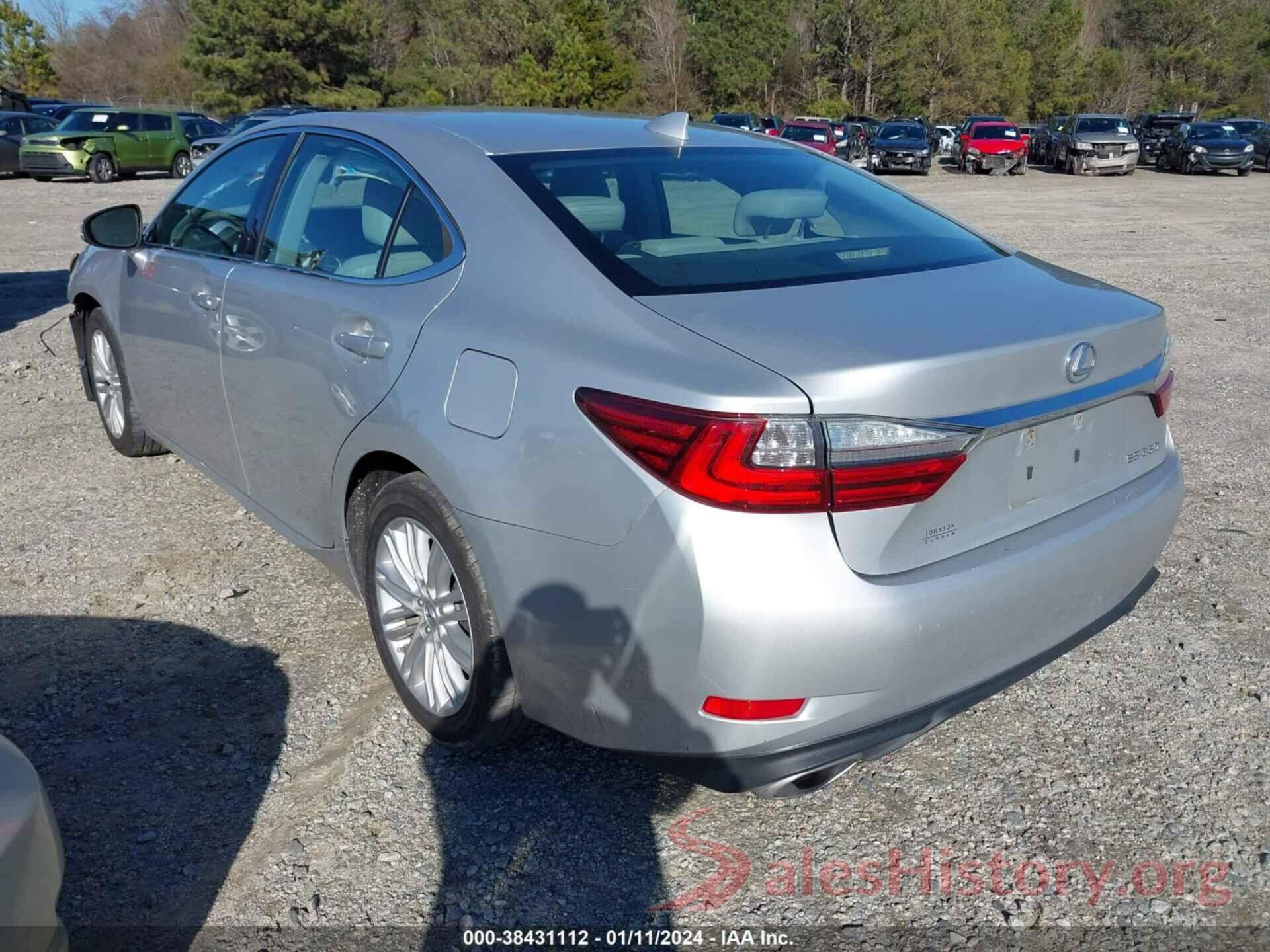 58ABK1GG3HU039962 2017 LEXUS ES