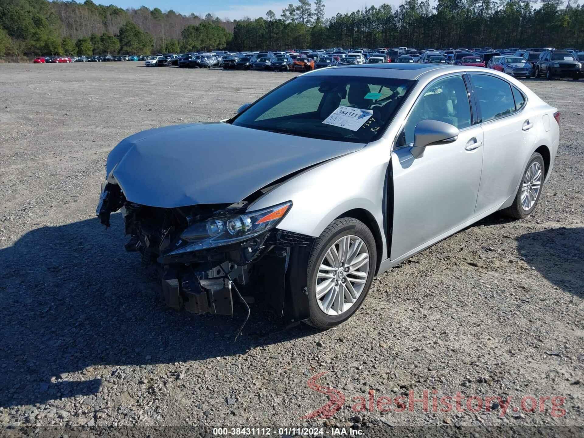 58ABK1GG3HU039962 2017 LEXUS ES