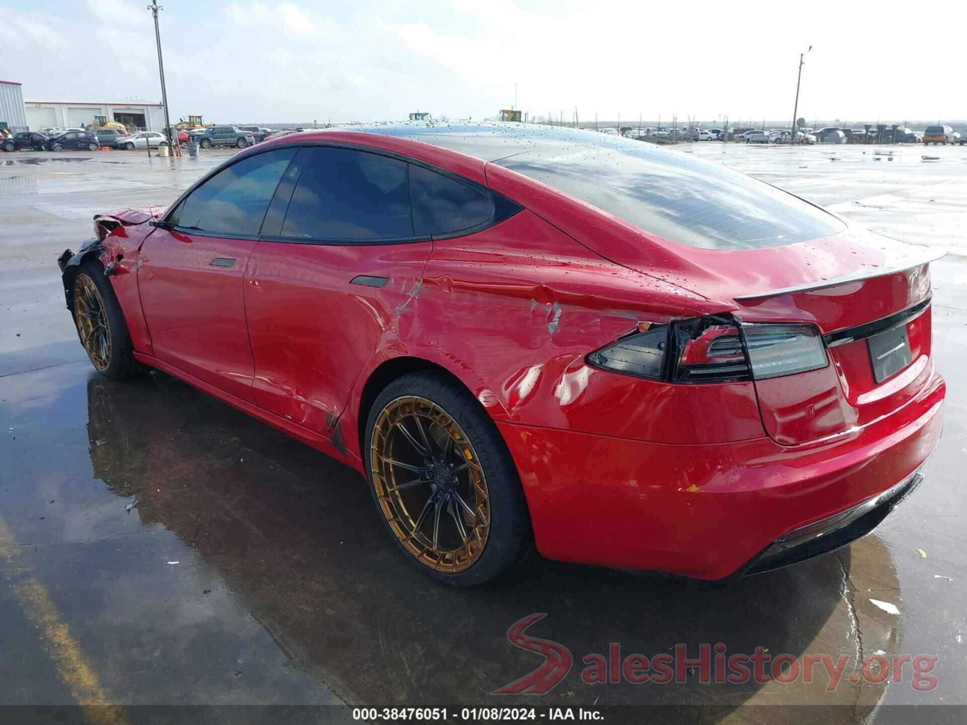 5YJSA1E69NF477320 2022 TESLA MODEL S