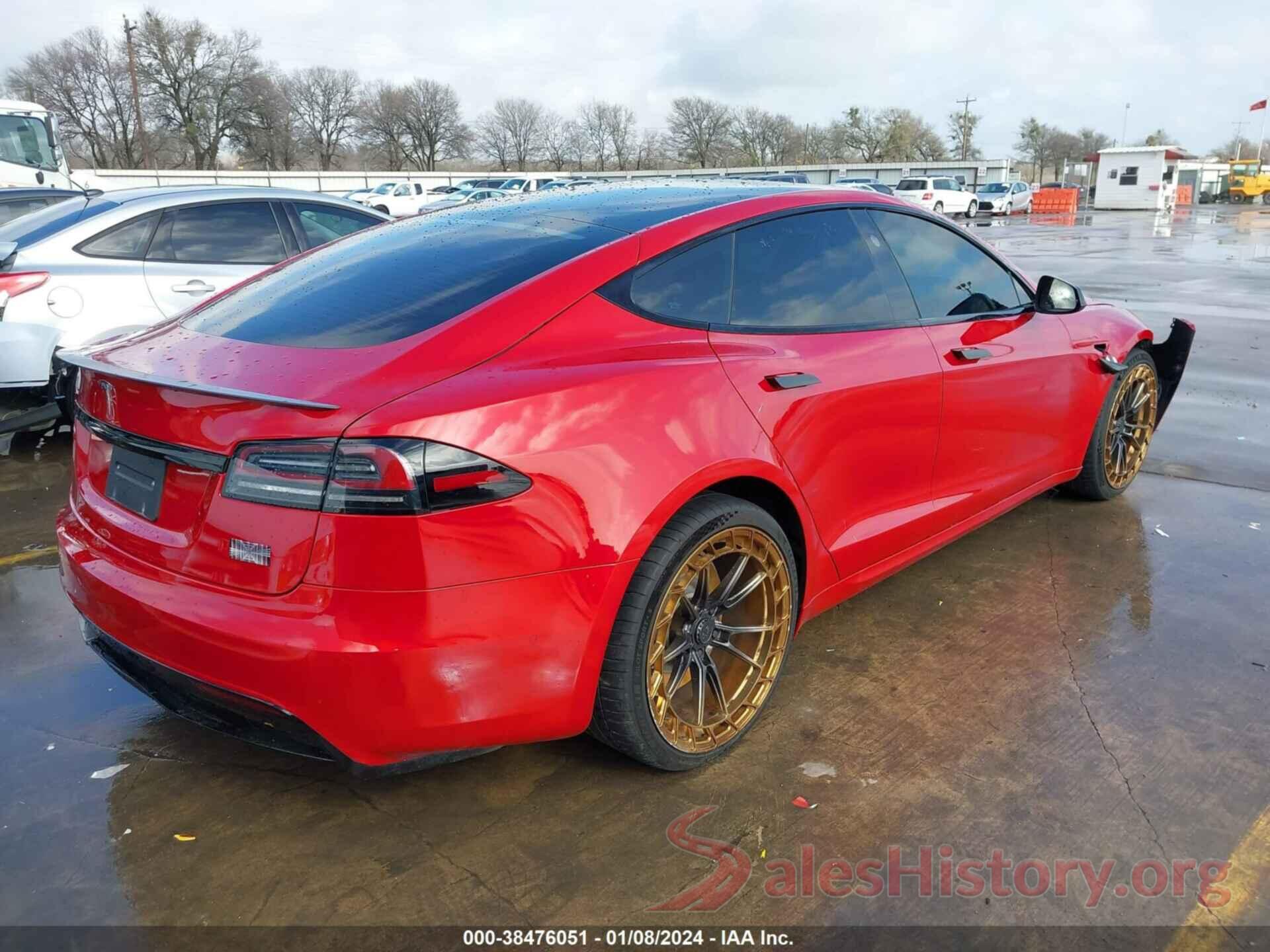 5YJSA1E69NF477320 2022 TESLA MODEL S