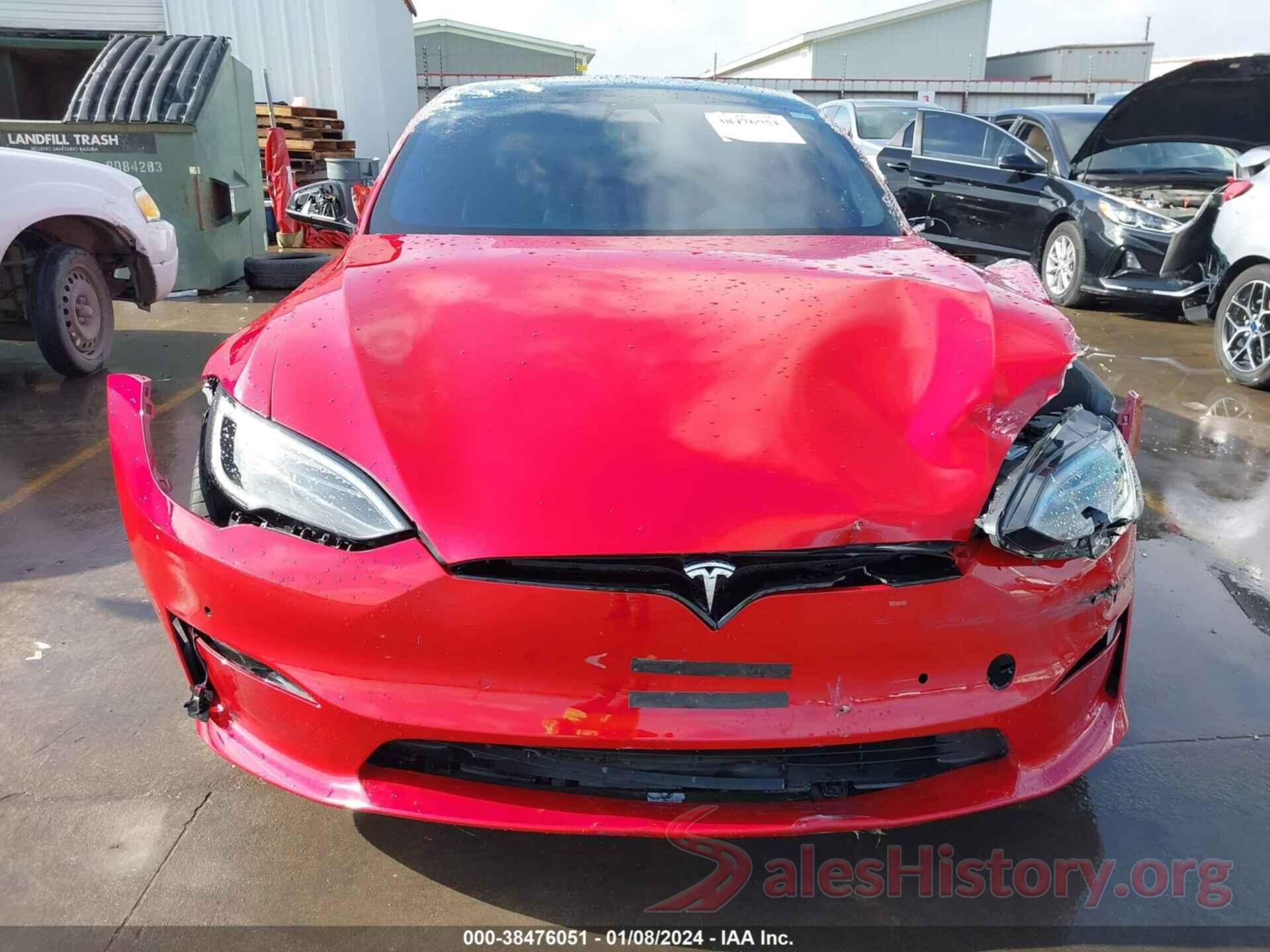 5YJSA1E69NF477320 2022 TESLA MODEL S