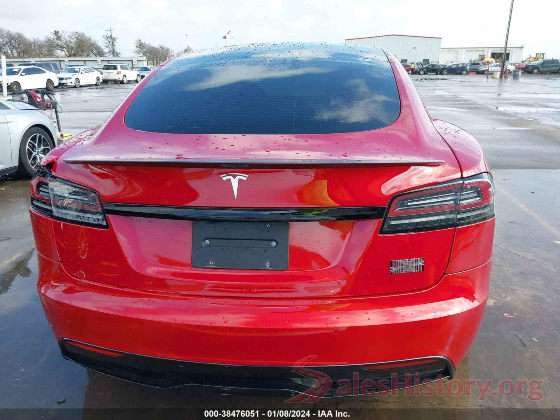 5YJSA1E69NF477320 2022 TESLA MODEL S