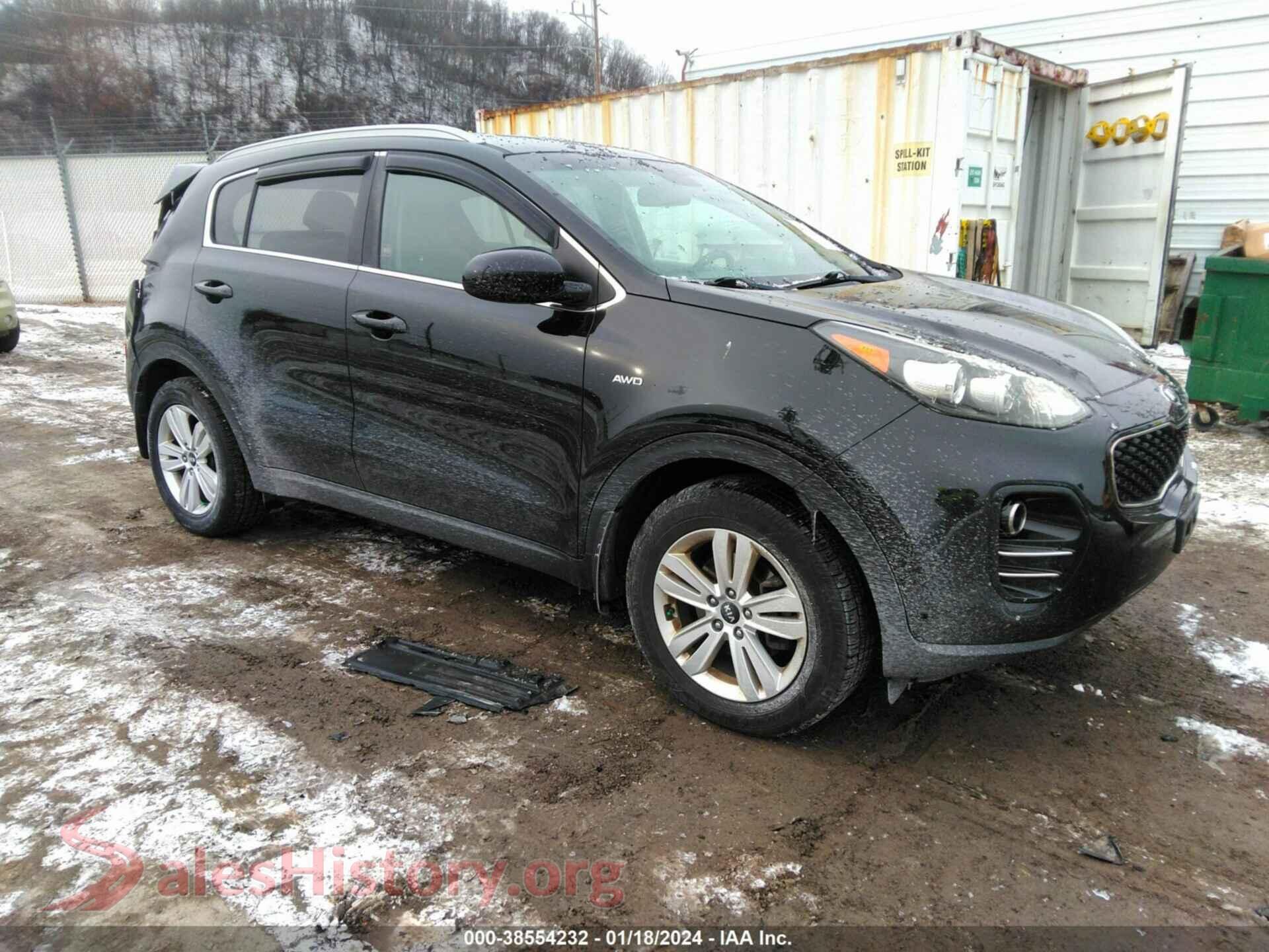 KNDPMCAC4K7612614 2019 KIA SPORTAGE