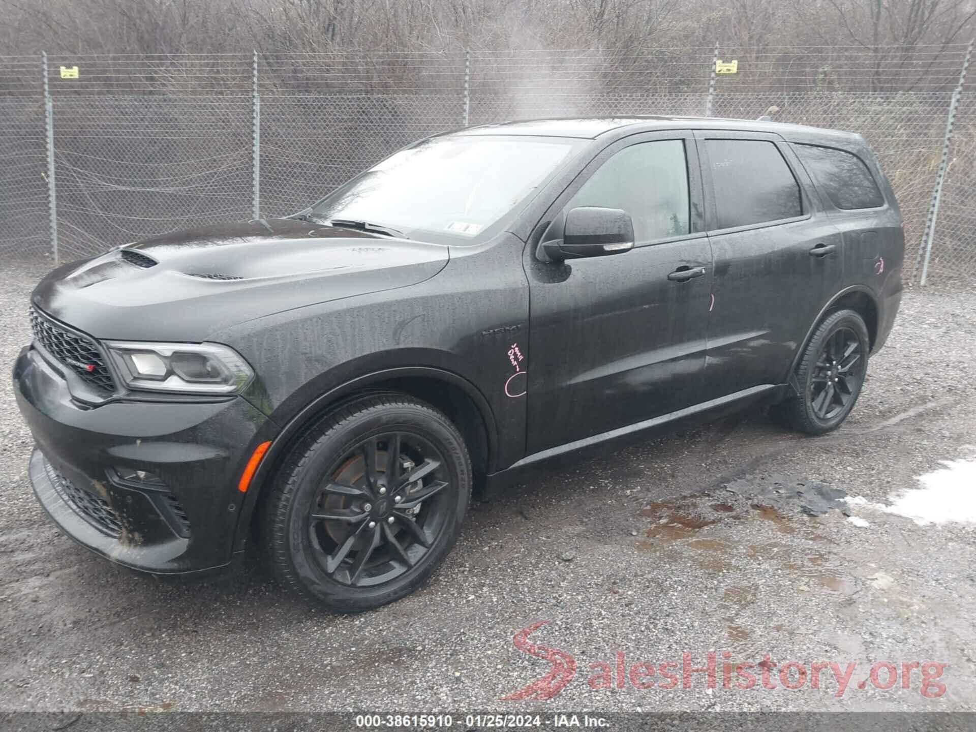 1C4SDJCT8MC883746 2021 DODGE DURANGO