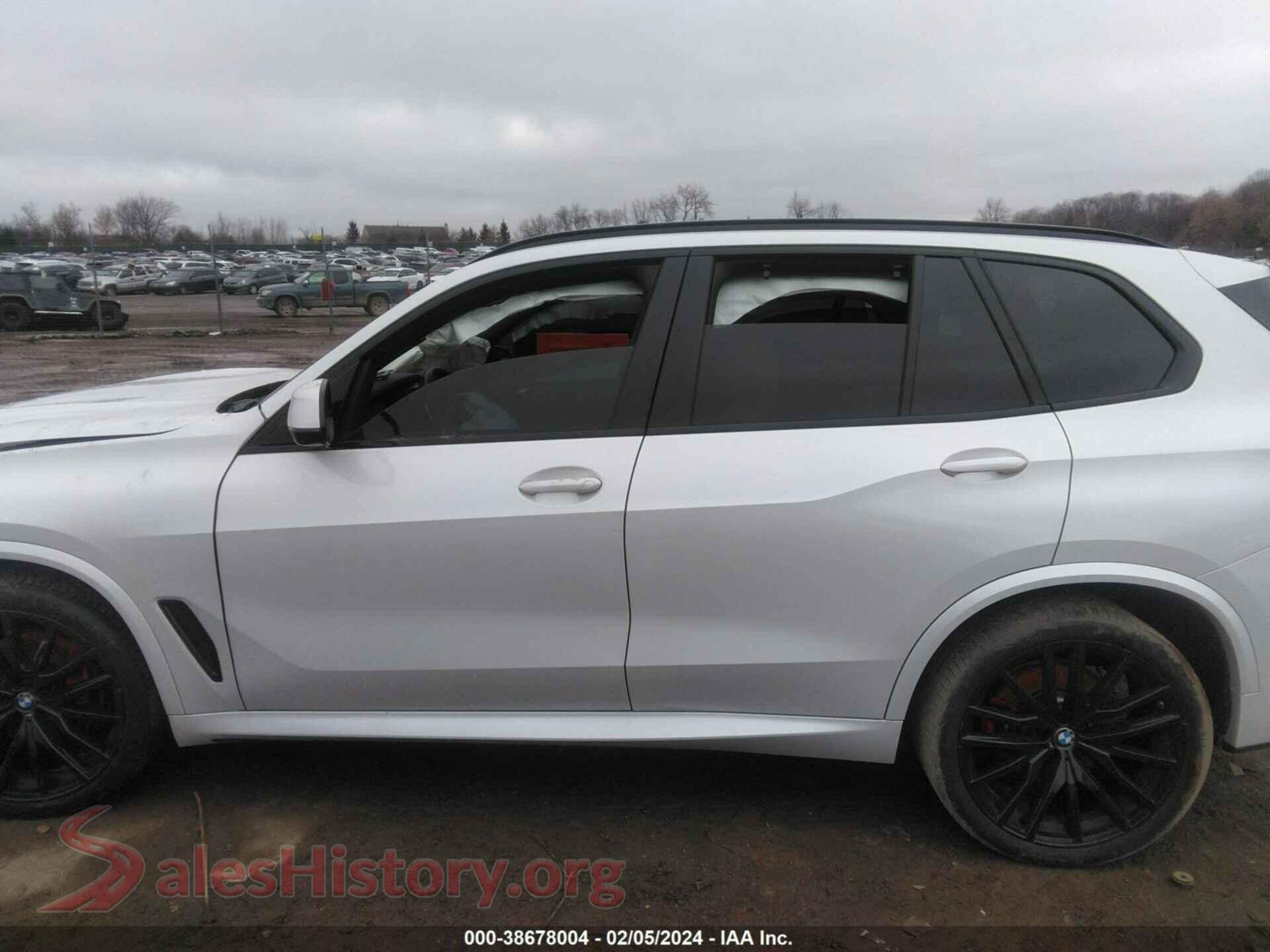 2022 BMW X5 VIN 5UXCR6C05N9M09209, auction photo 14