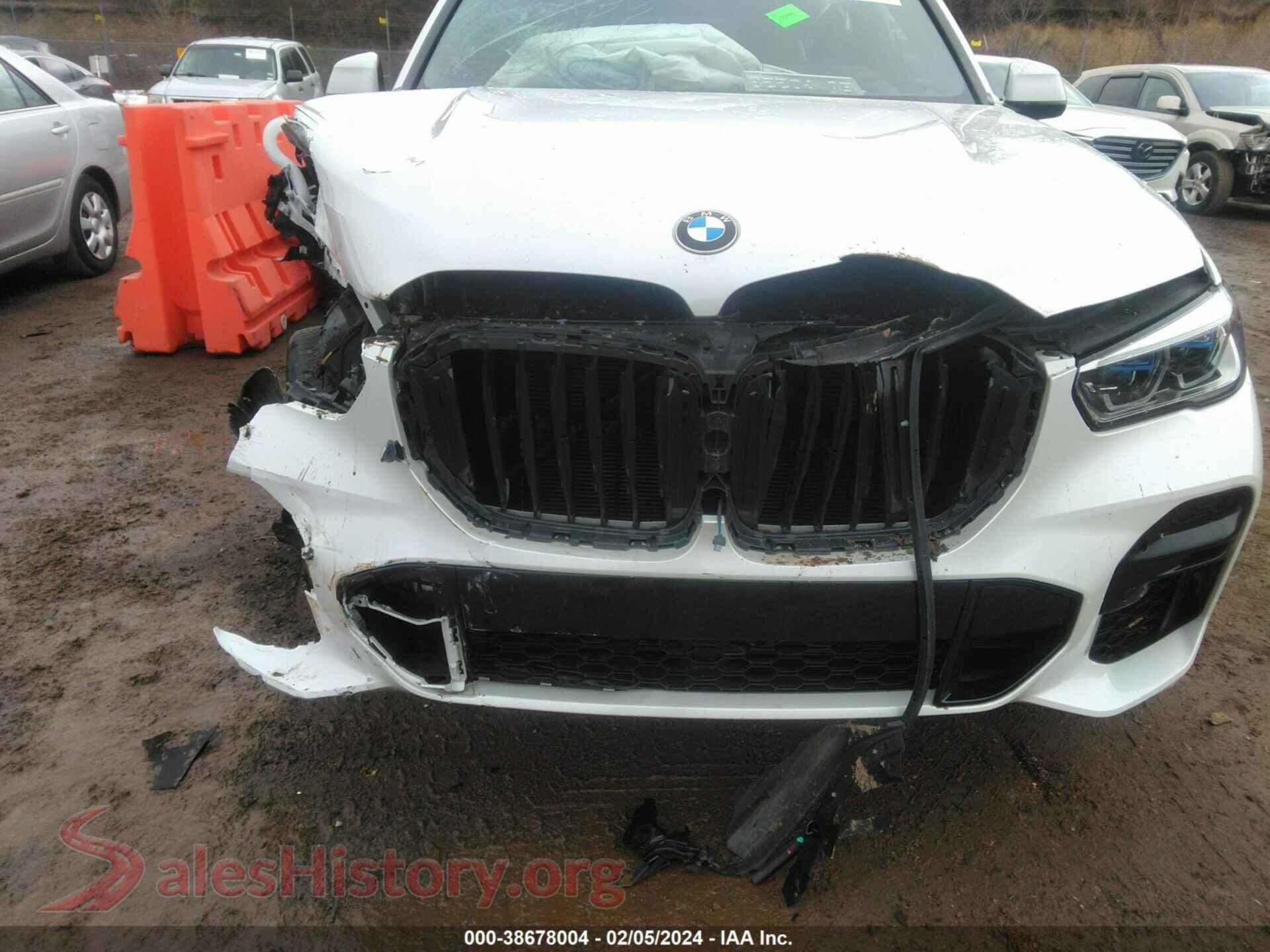 2022 BMW X5 VIN 5UXCR6C05N9M09209, auction photo 17