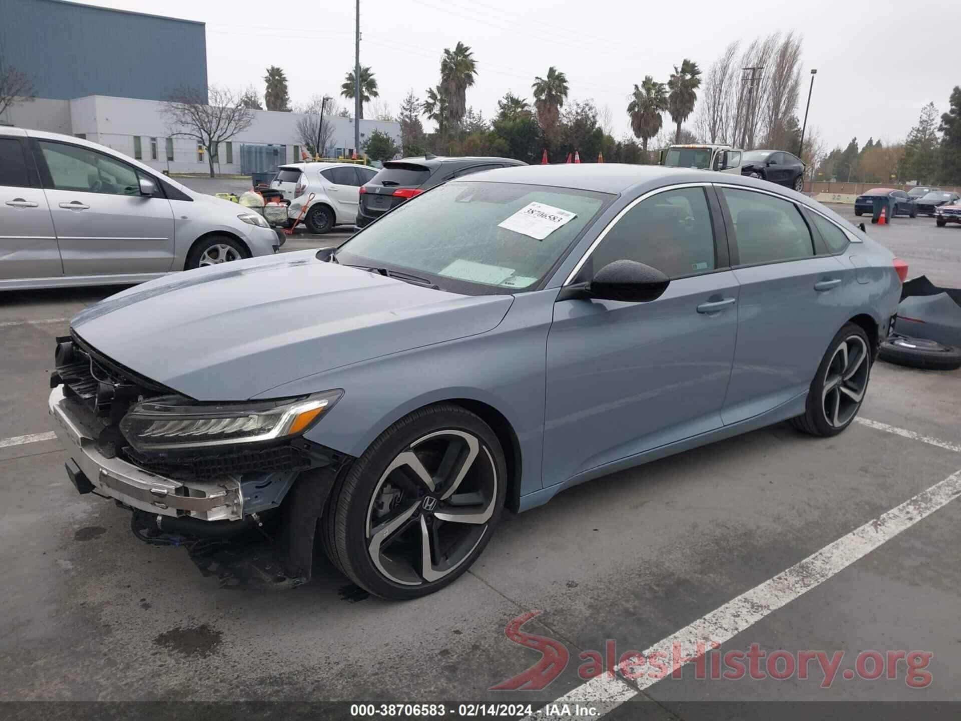 1HGCV1F34MA100206 2021 HONDA ACCORD