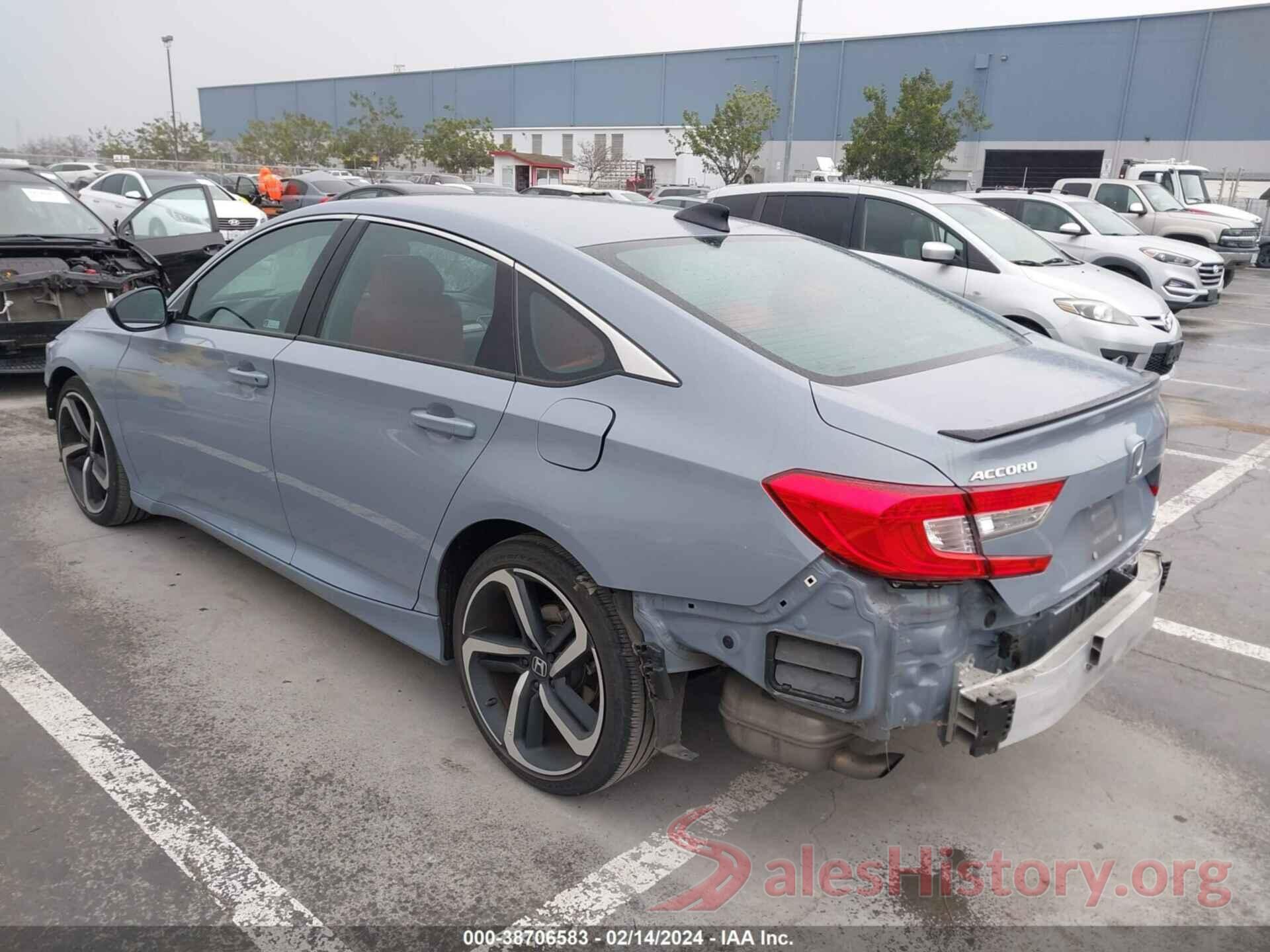 1HGCV1F34MA100206 2021 HONDA ACCORD