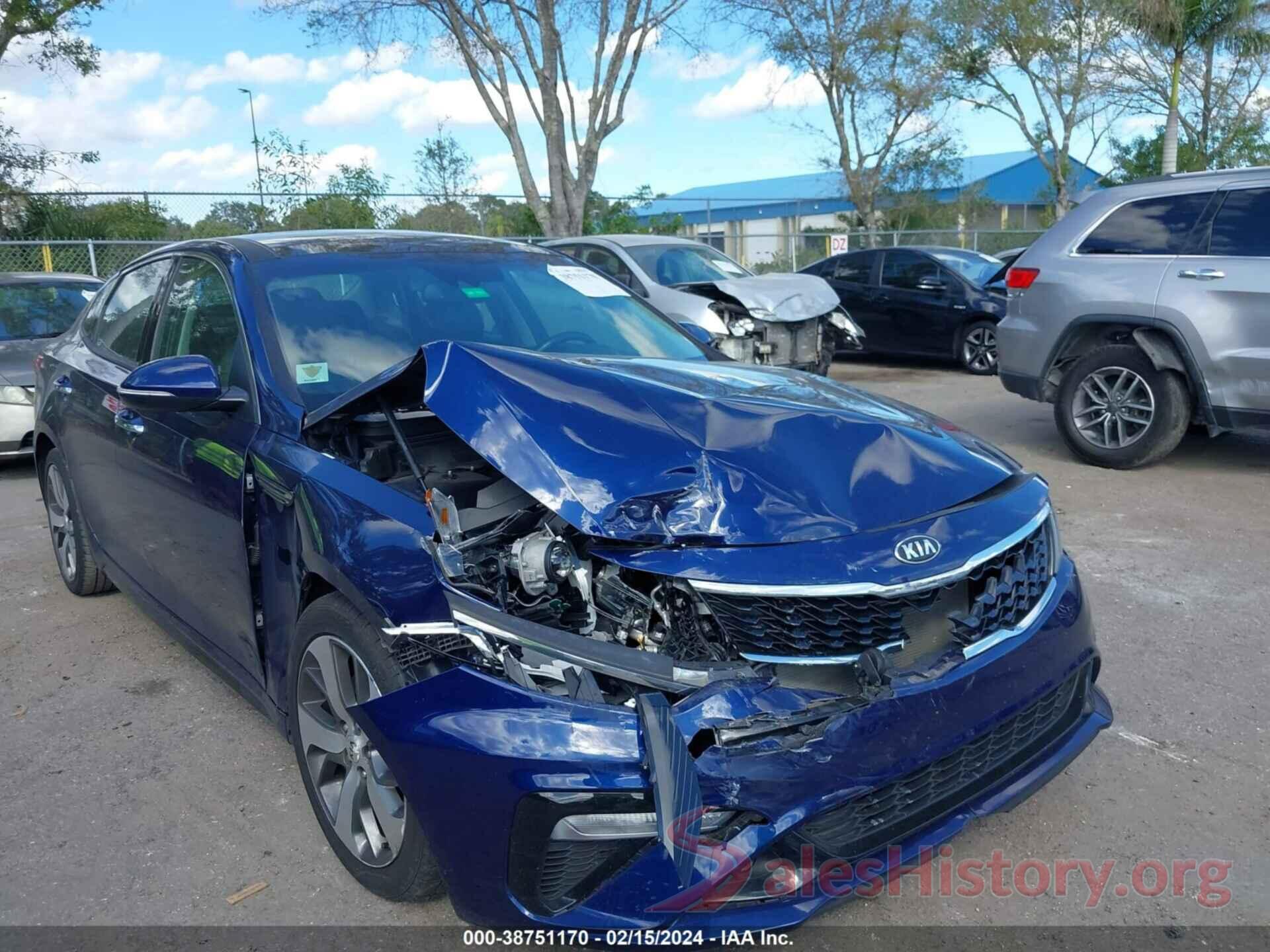 5XXGT4L37KG297756 2019 KIA OPTIMA