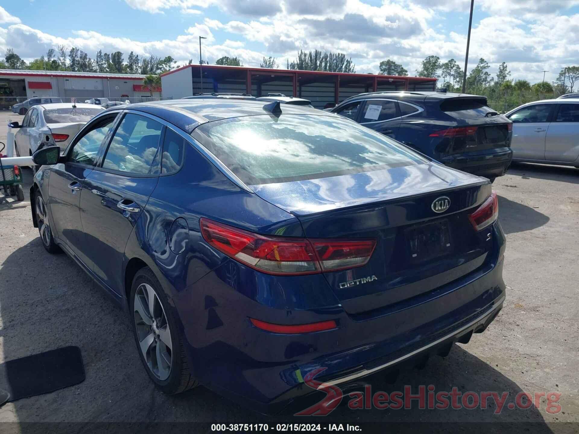 5XXGT4L37KG297756 2019 KIA OPTIMA