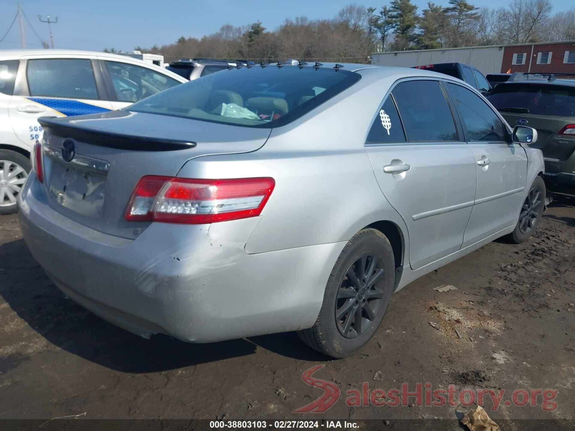 4T4BF3EK3BR139877 2011 TOYOTA CAMRY