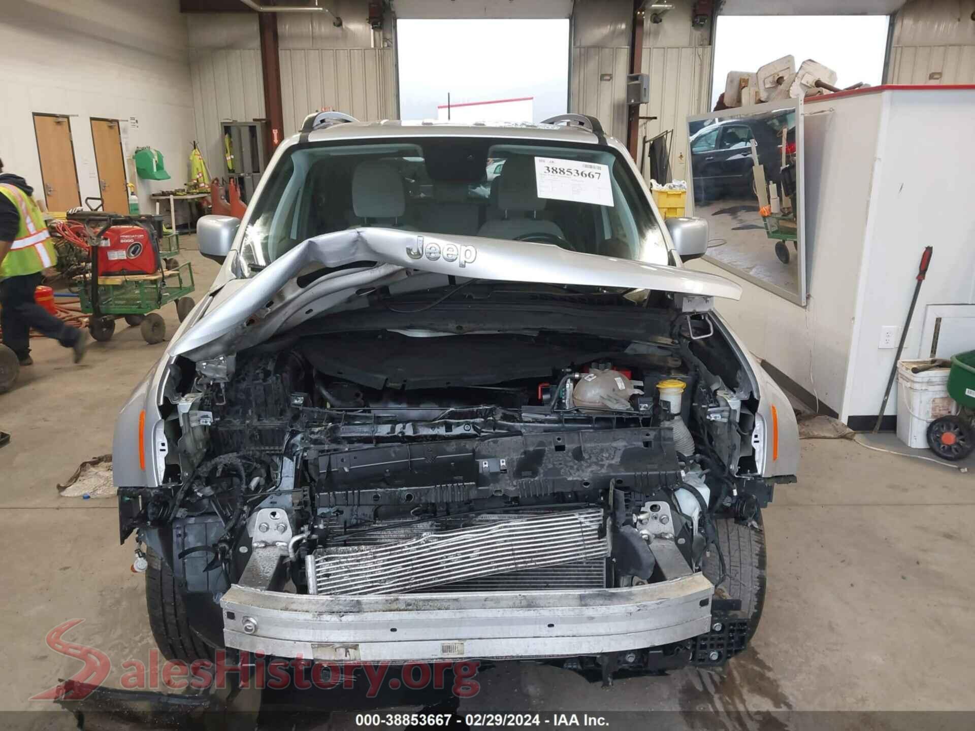 2018 JEEP RENEGADE VIN ZACCJBBB0JPH13030, auction photo 13