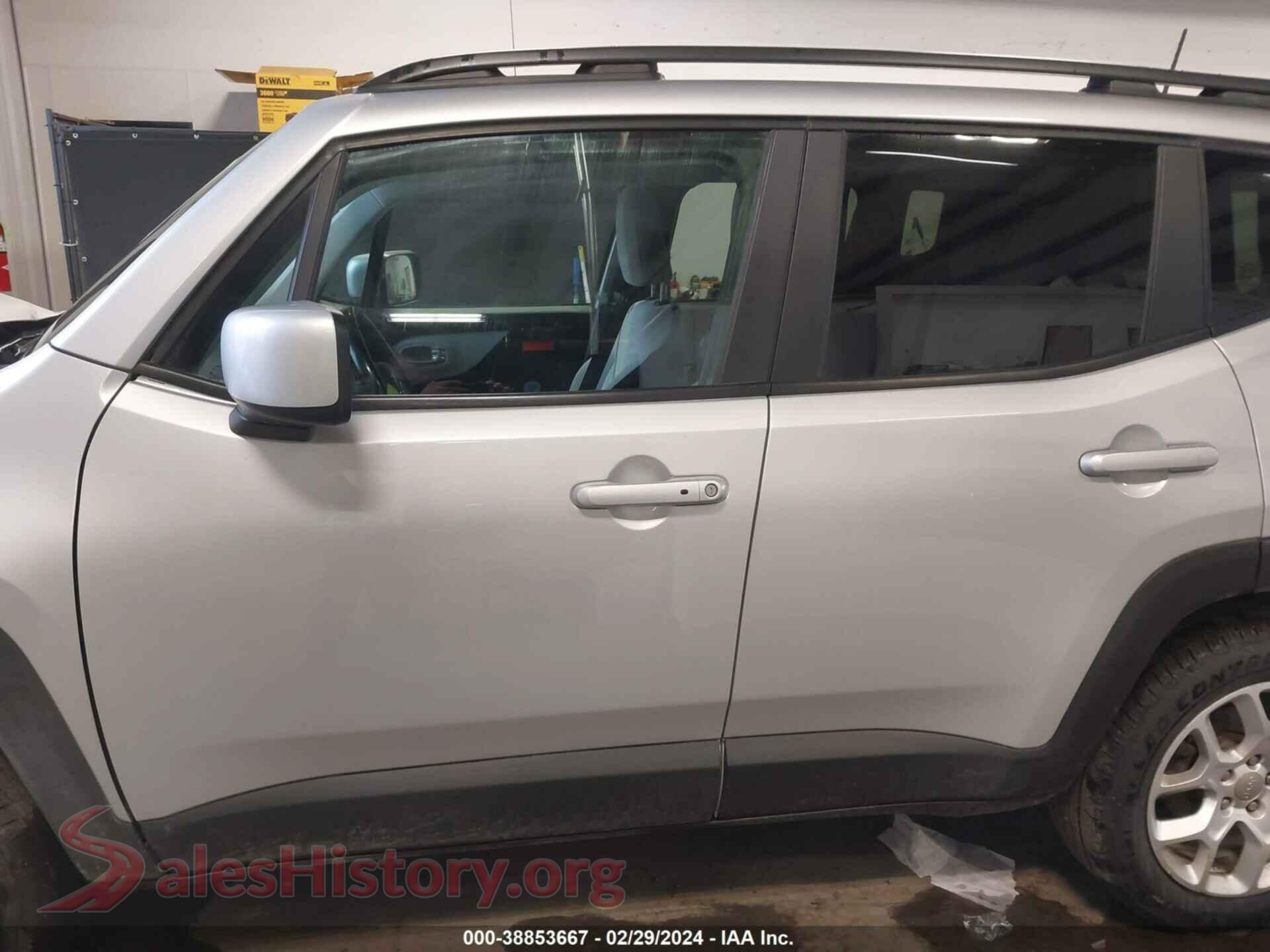 2018 JEEP RENEGADE VIN ZACCJBBB0JPH13030, auction photo 15