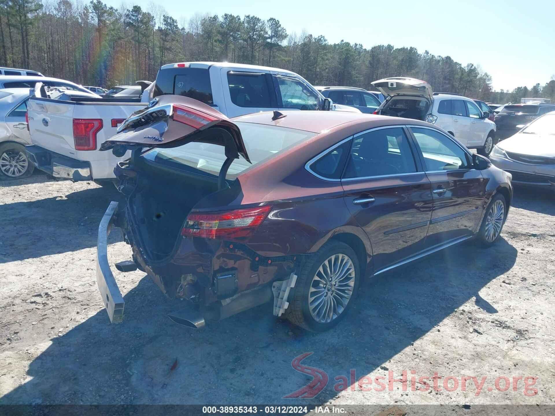 4T1BK1EB7JU287653 2018 TOYOTA AVALON