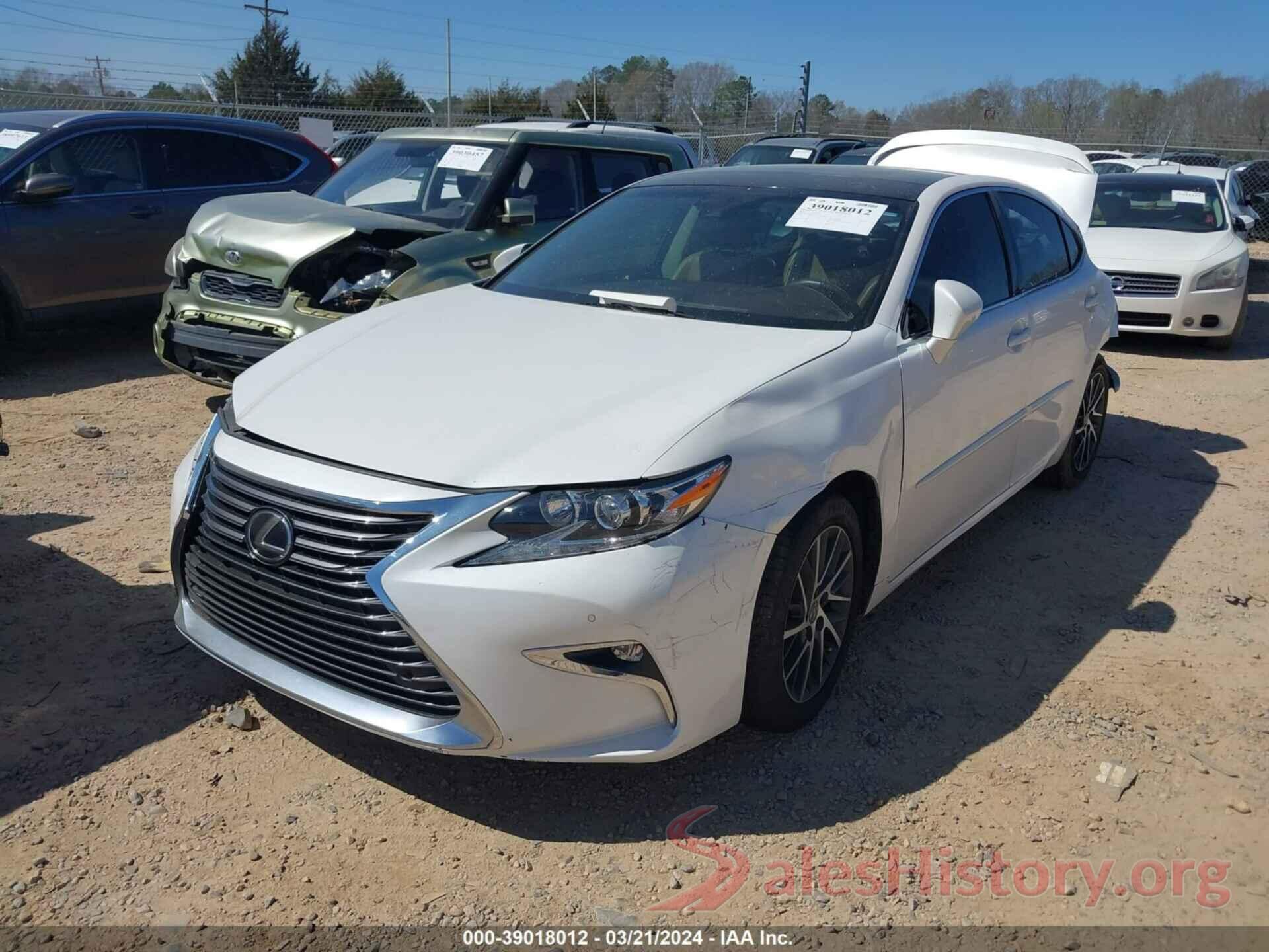 58ABK1GG1HU041337 2017 LEXUS ES