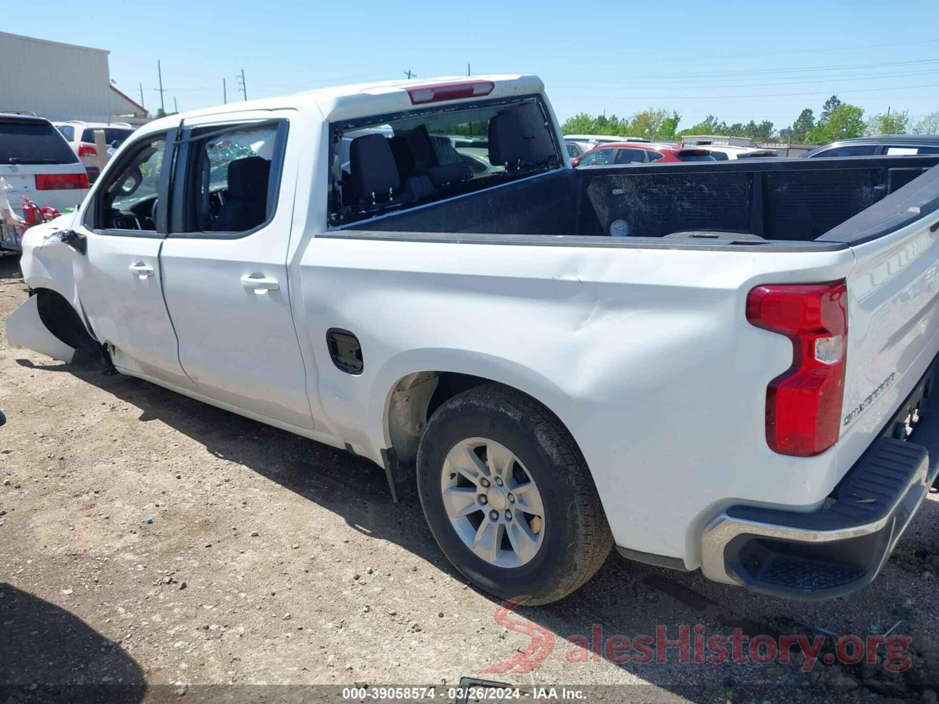 3GCPWCEDXNG147147 2022 CHEVROLET SILVERADO 1500 LTD