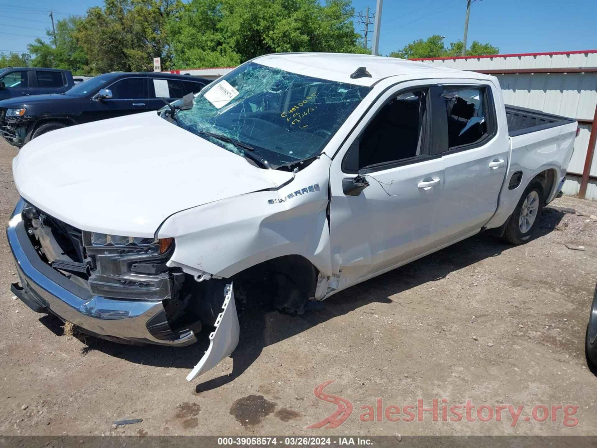 3GCPWCEDXNG147147 2022 CHEVROLET SILVERADO 1500 LTD