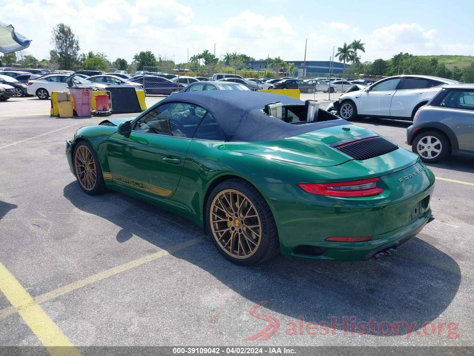 WP0CA2A94HS142371 2017 PORSCHE 911