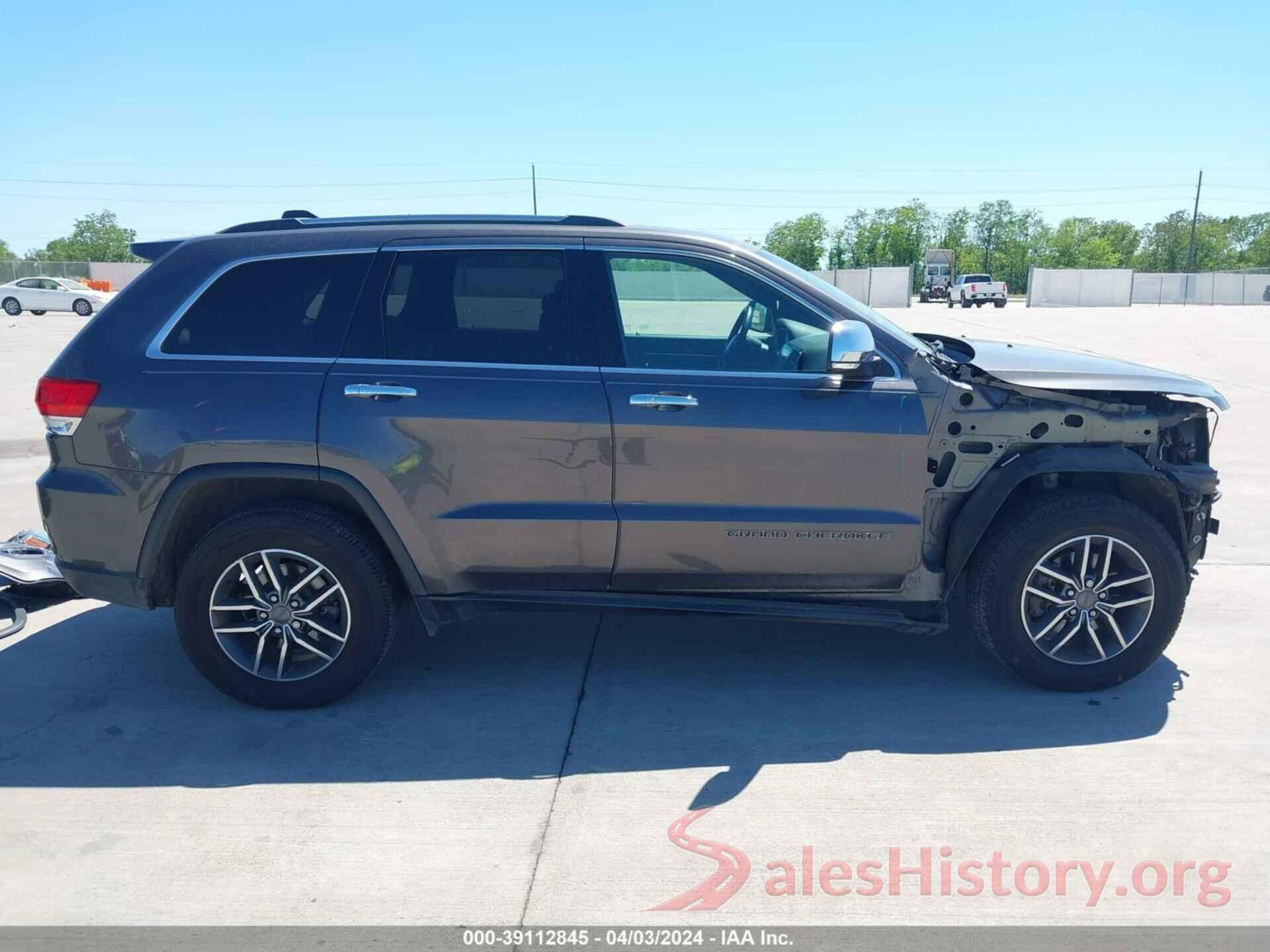 1C4RJFBG4KC713616 2019 JEEP GRAND CHEROKEE