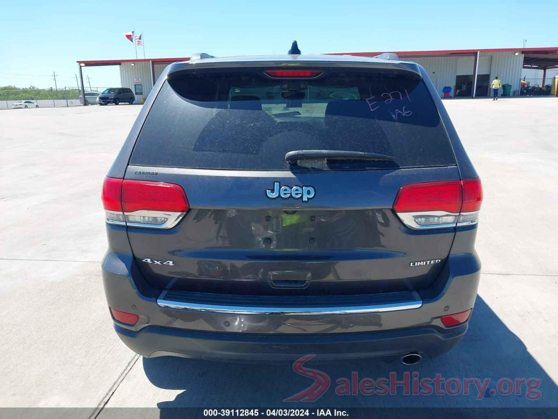 1C4RJFBG4KC713616 2019 JEEP GRAND CHEROKEE