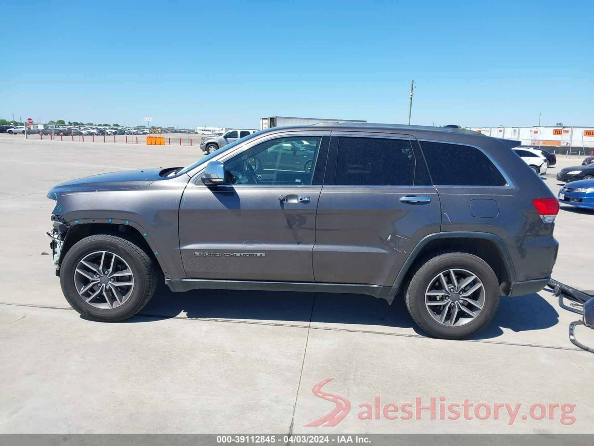 1C4RJFBG4KC713616 2019 JEEP GRAND CHEROKEE