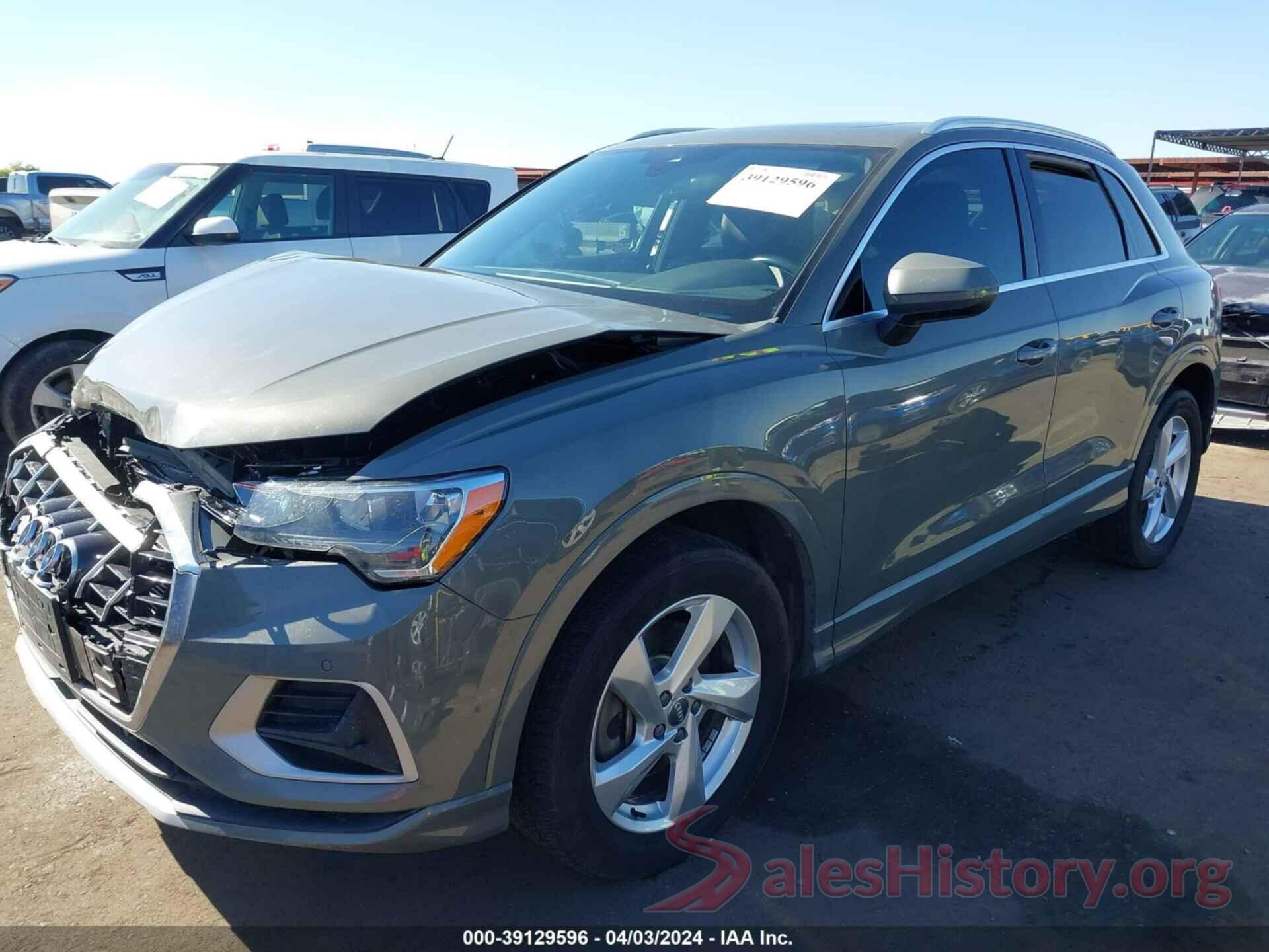 WA1AECF30L1007967 2020 AUDI Q3