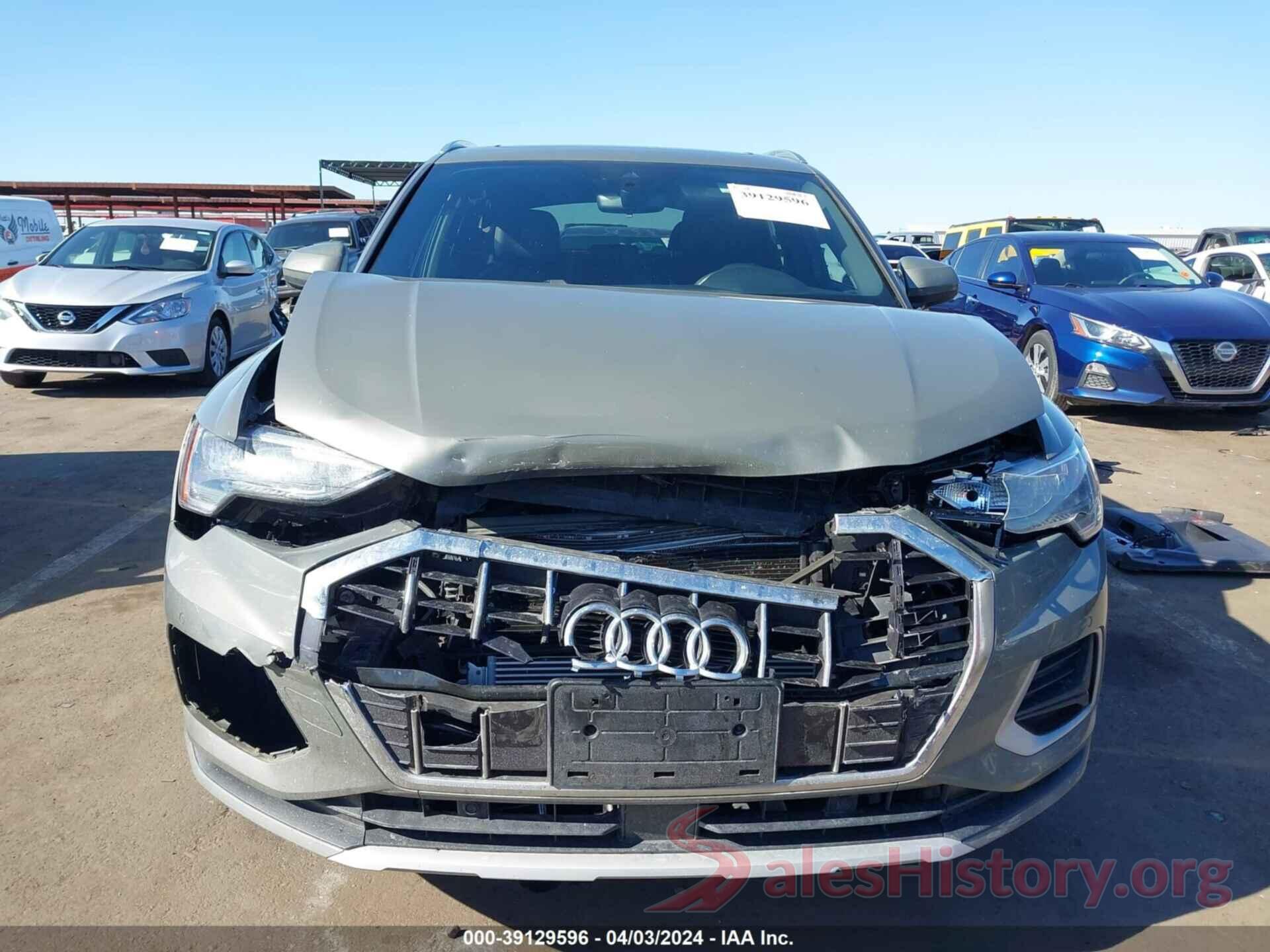 WA1AECF30L1007967 2020 AUDI Q3